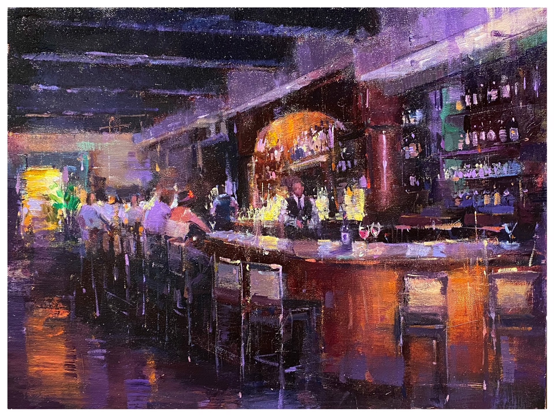Bar scene by Michael Flohr