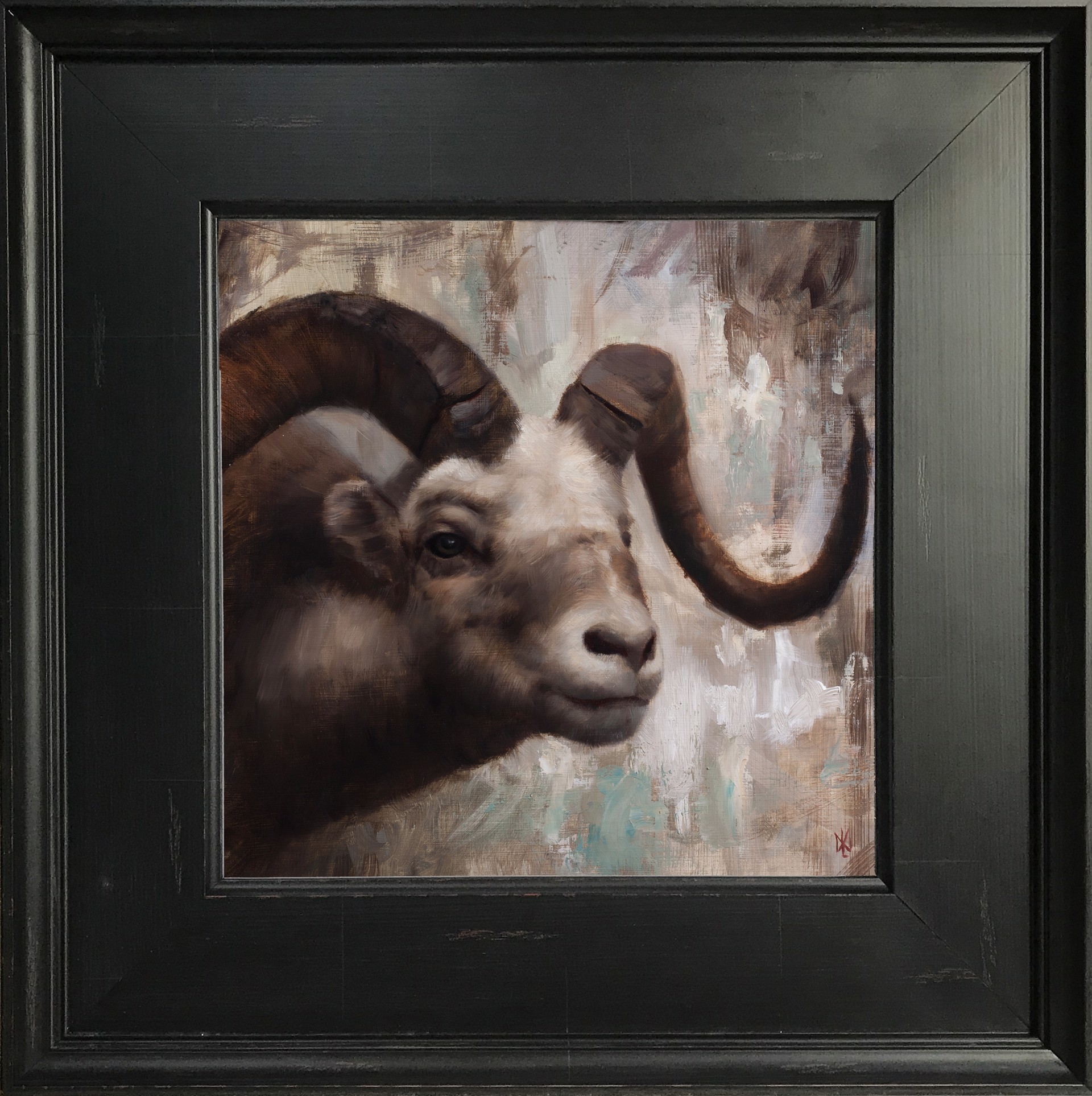 Big Horned Sheep by David Gluck