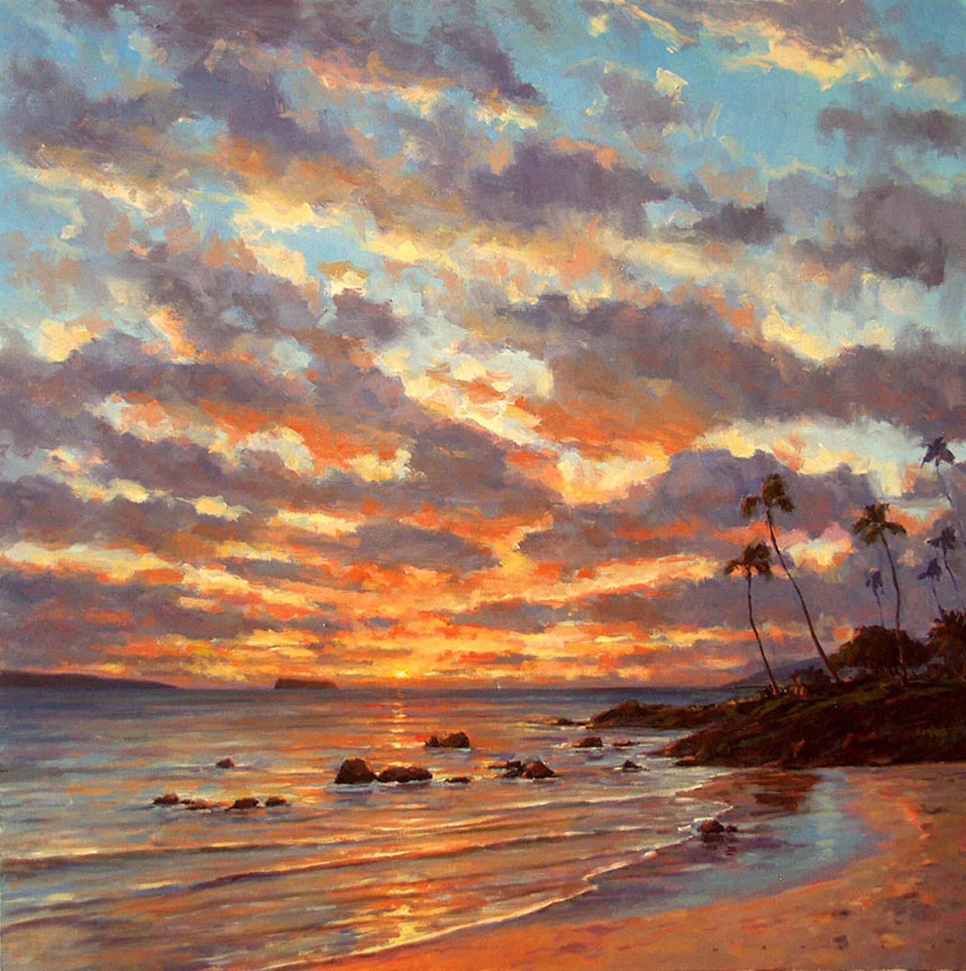 Cheers To A Beautiful Tomorrow, Wailea - SOLD by Commission Possibilities / Previously Sold ZX