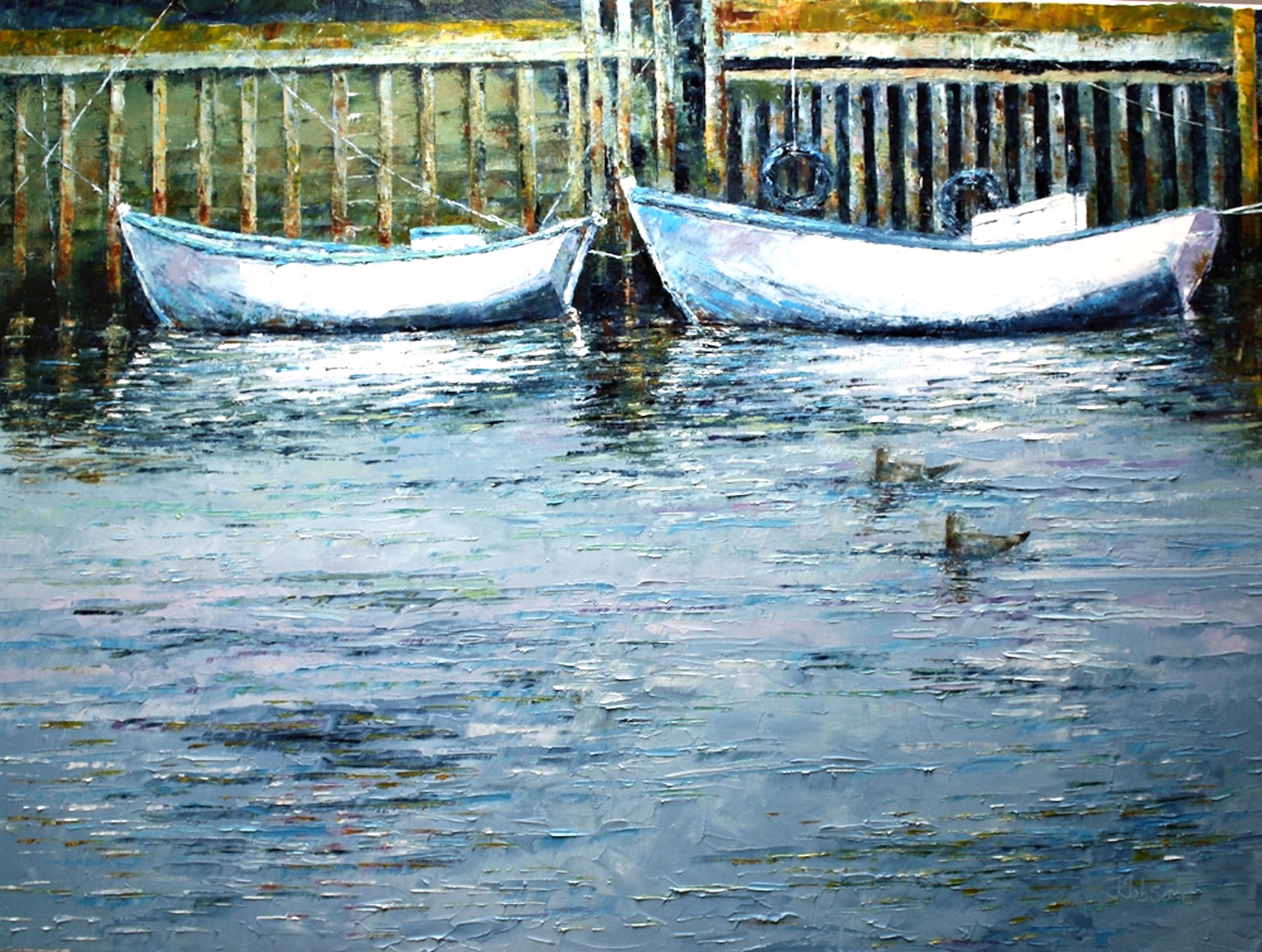 Petty Harbour II by Jeanette Jobson