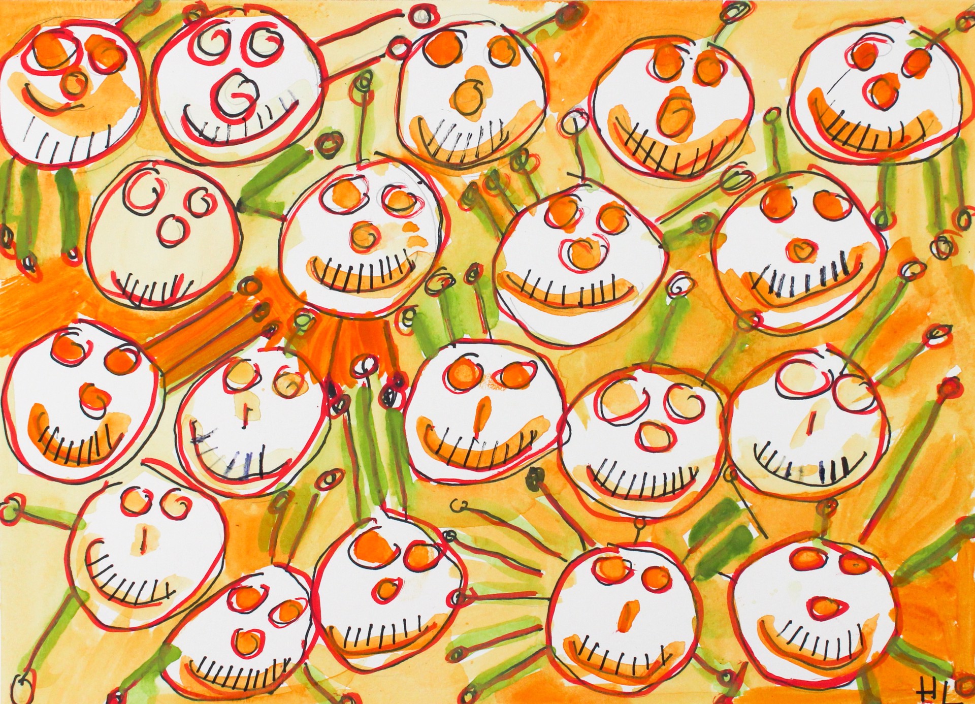 Pumpkins by Helen Lewis