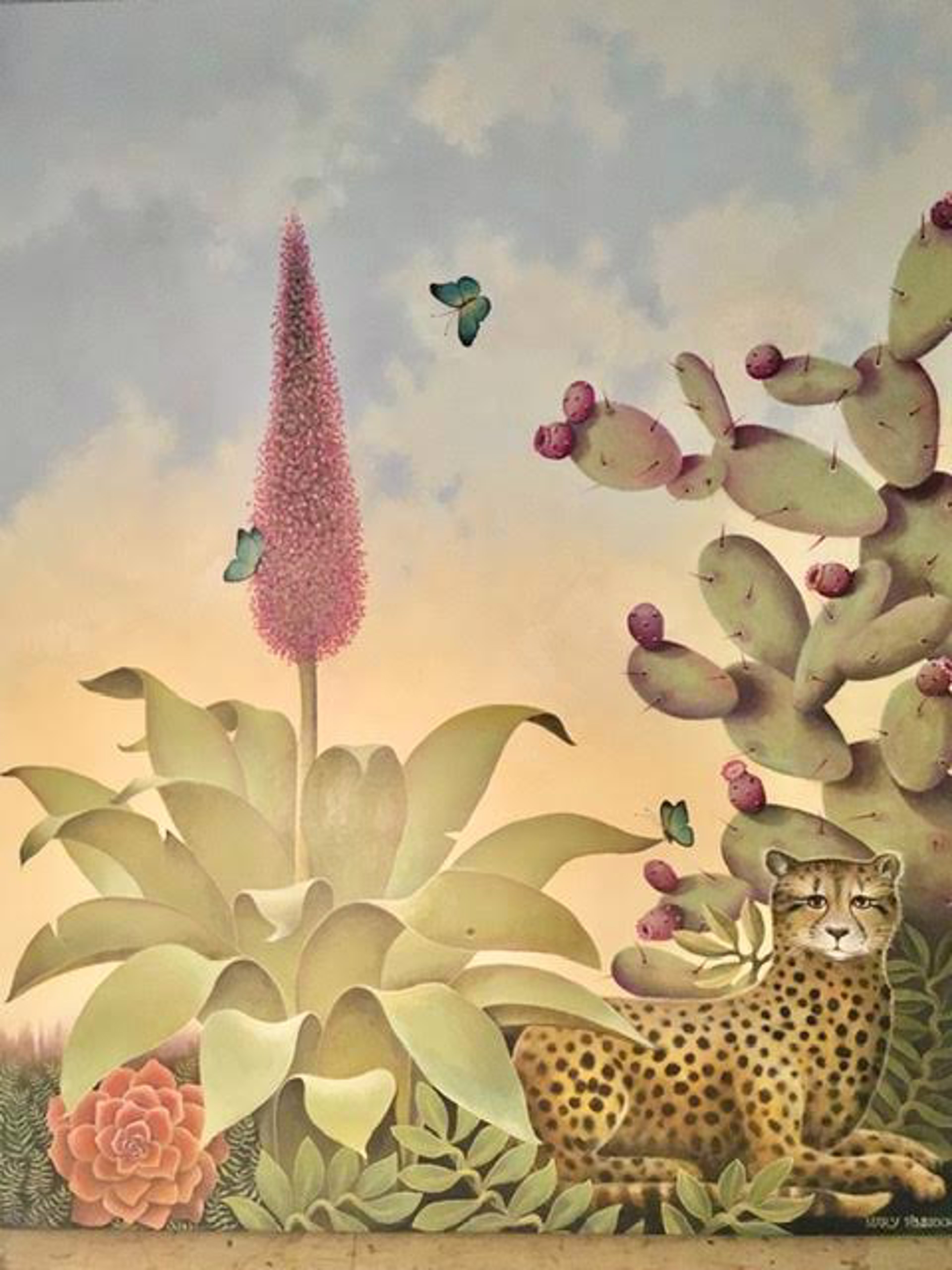 Hiding With The Aloes by Mary Pinnock