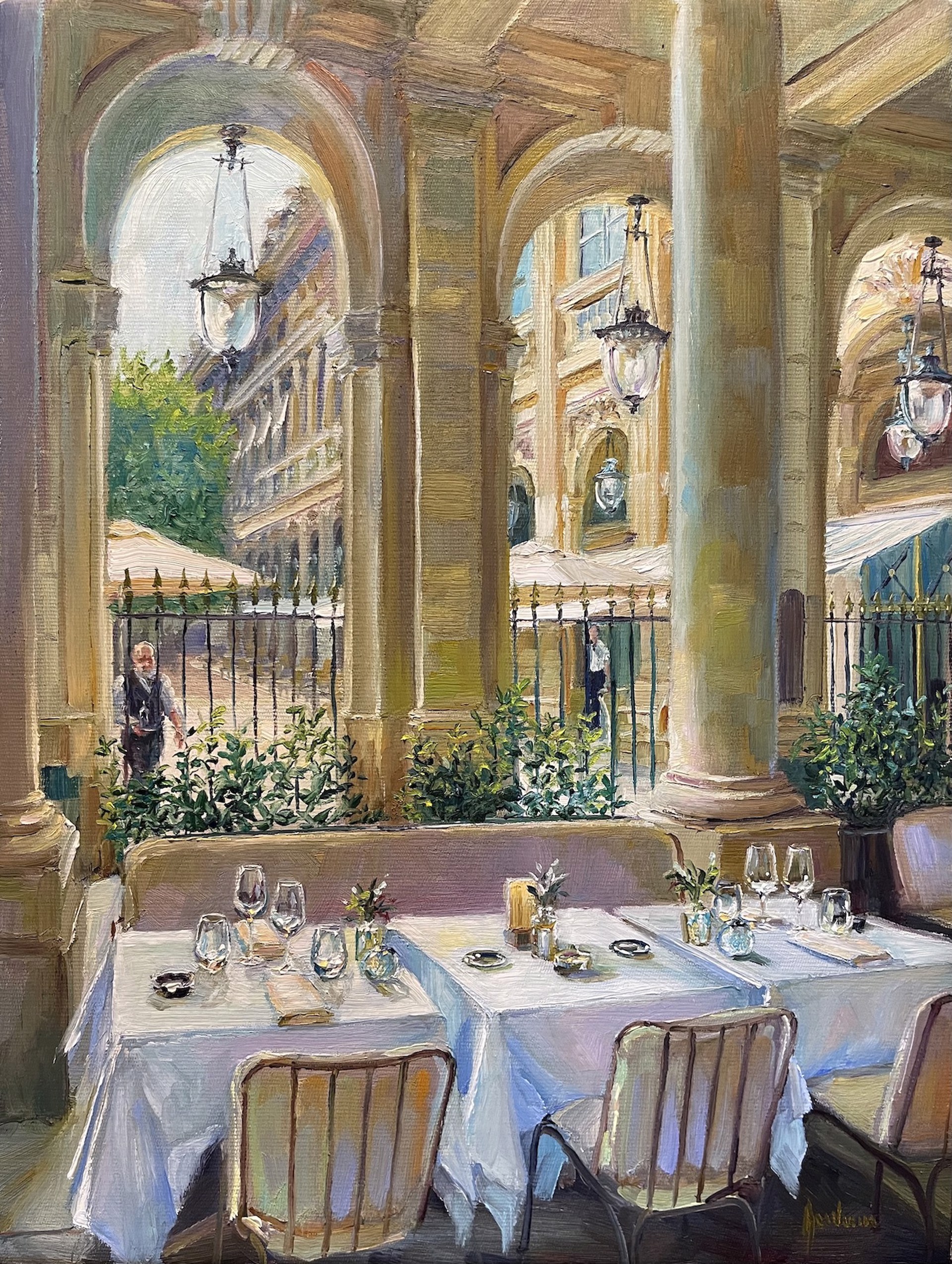Summer at Le Grand Vefour, Paris by Lindsay Goodwin