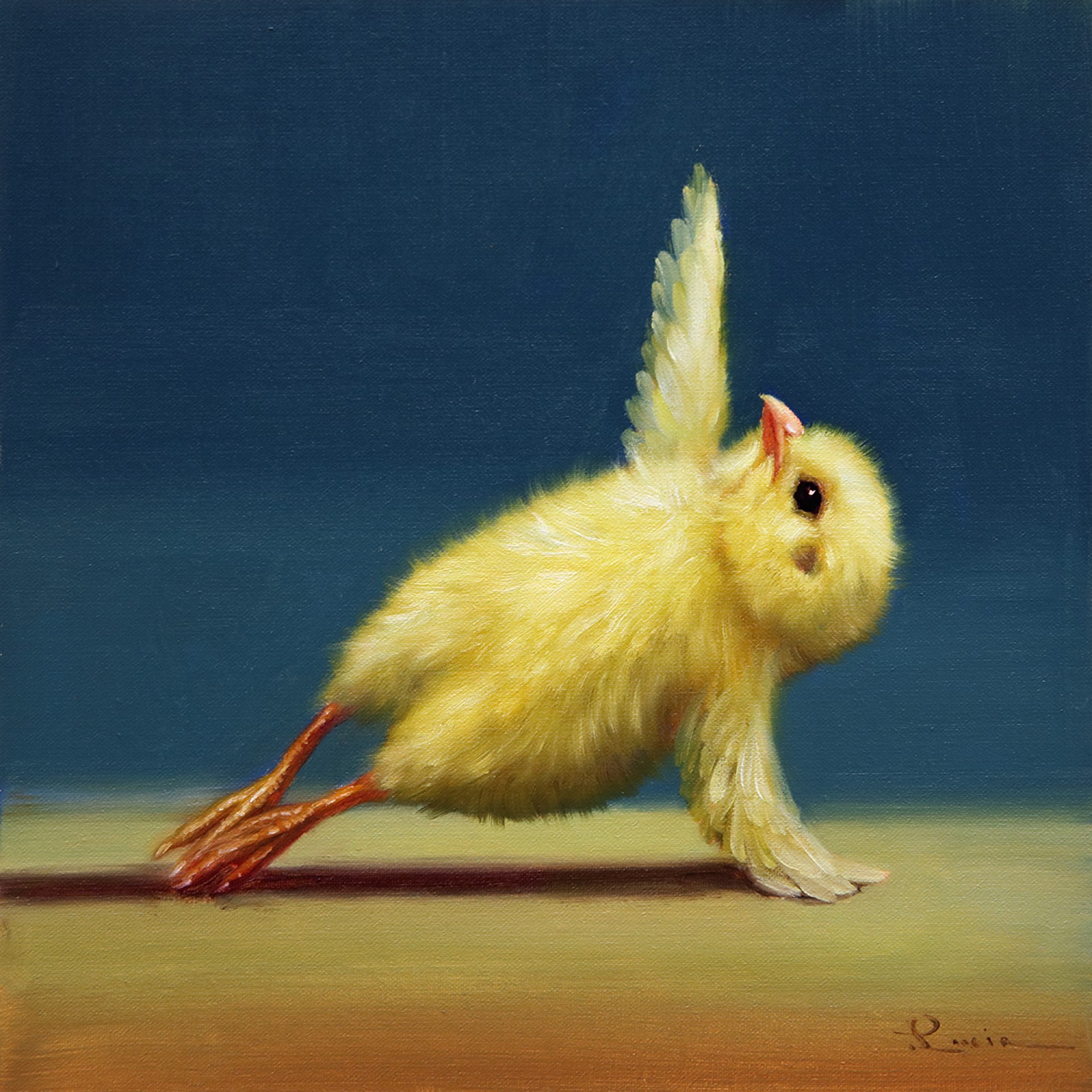 Yoga Chick 9 by Lucia Heffernan