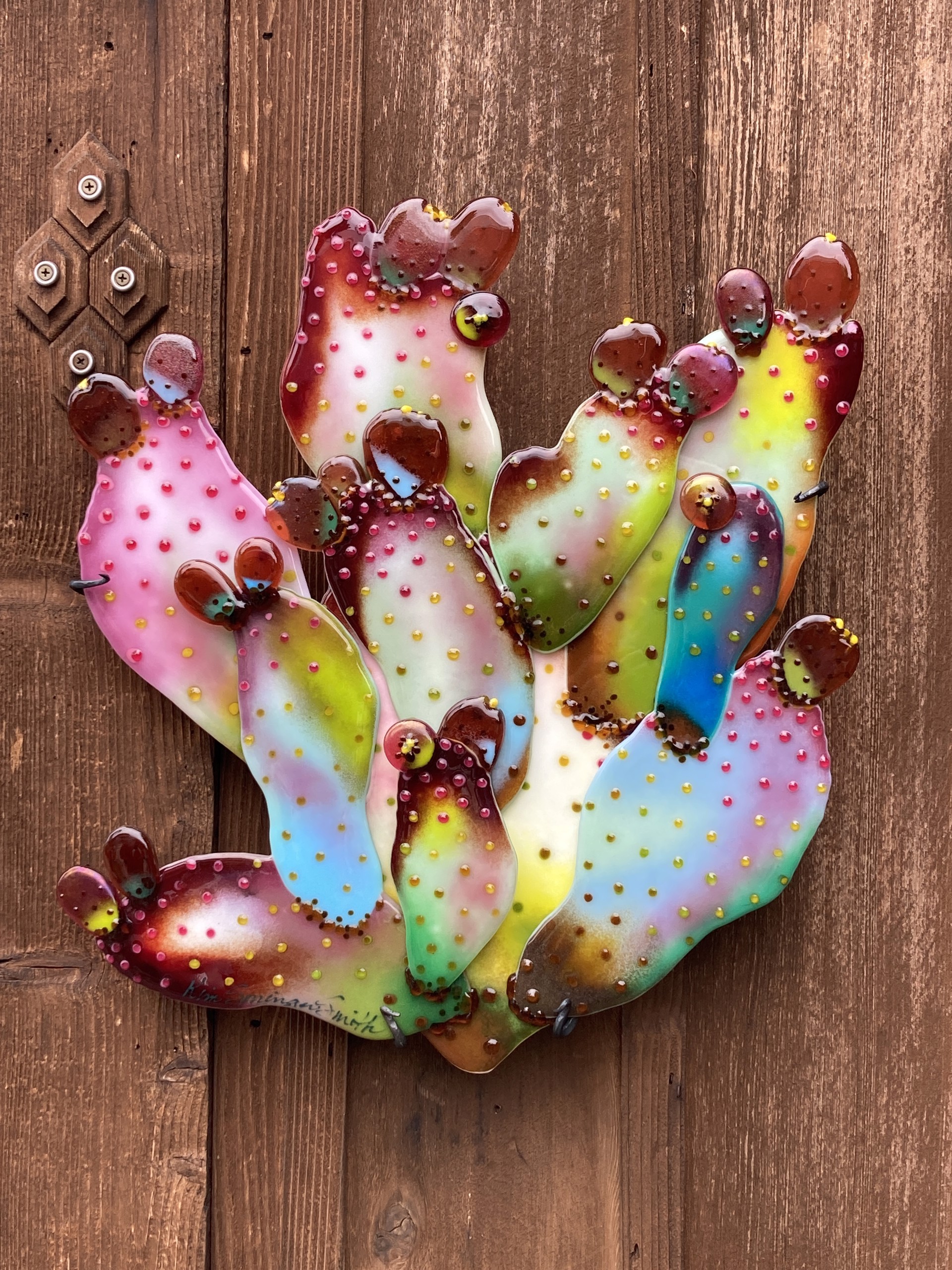 Pink Prickly Pear by Kim Springer-Smith