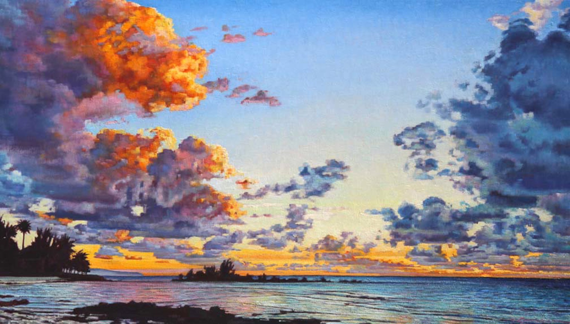 Sunset At Turtle Bay - SOLD by Commission Possibilities / Previously Sold ZX