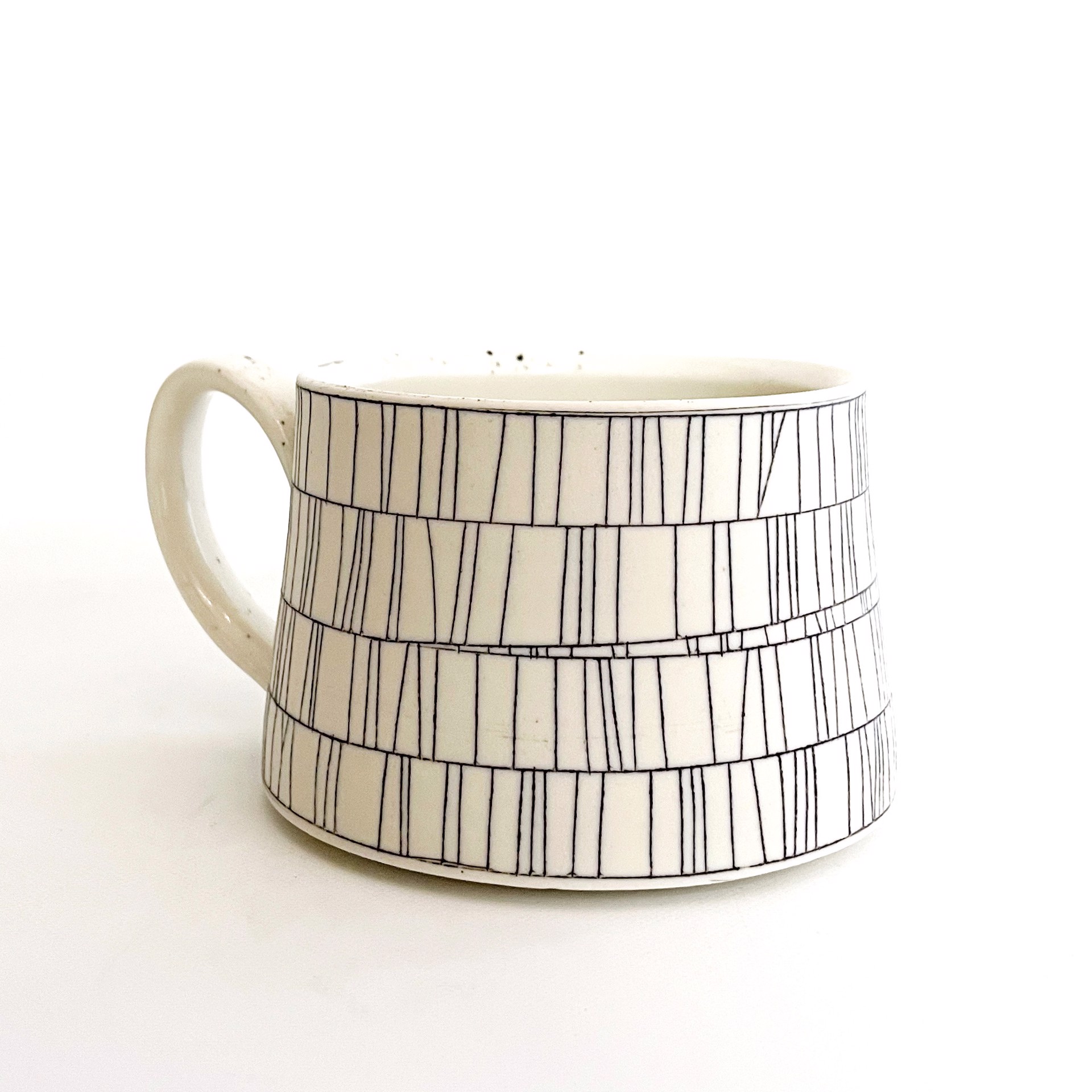 Lines Mug by Bianka Groves