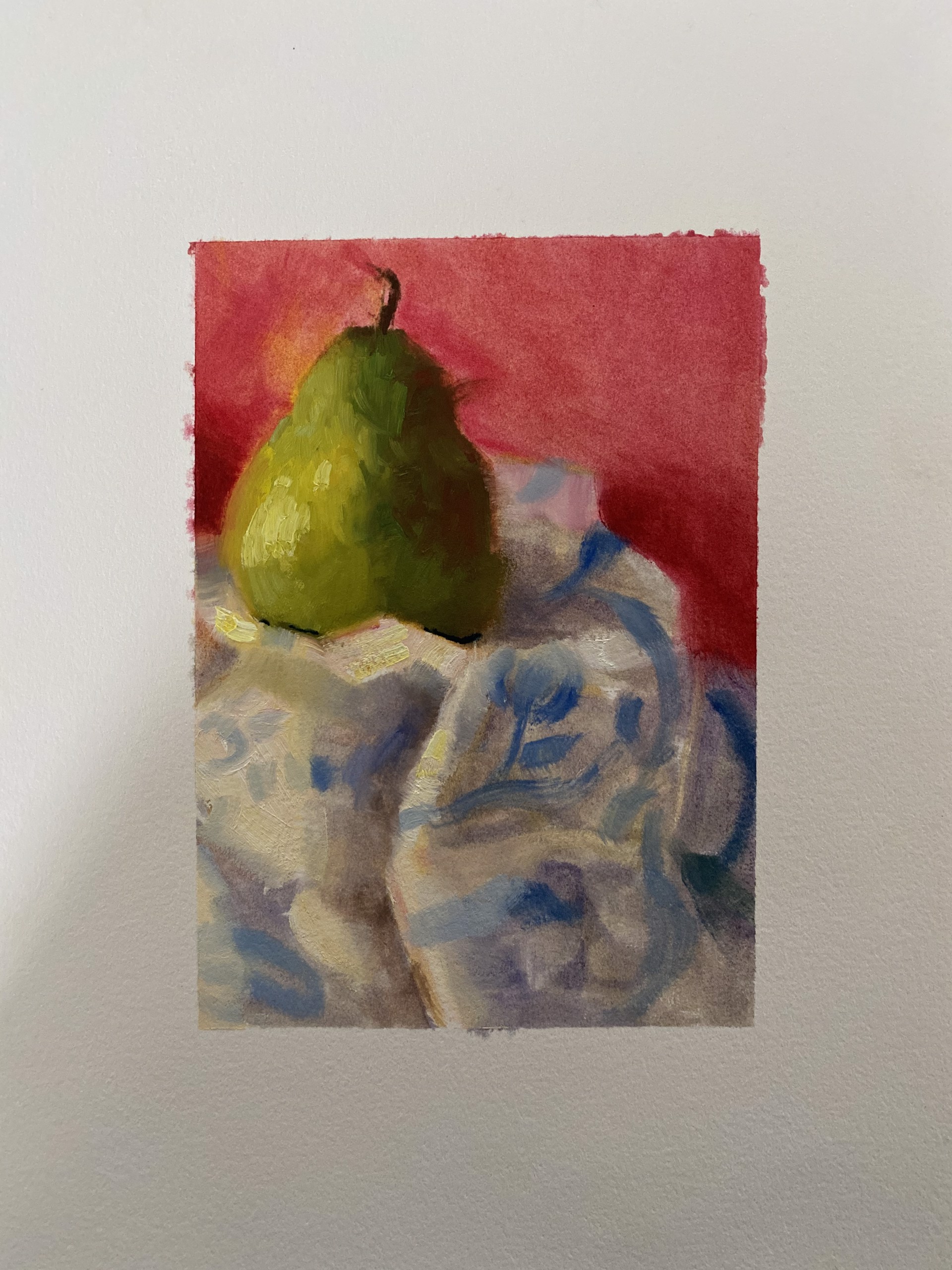 Pear In Light by Laurie Meyer