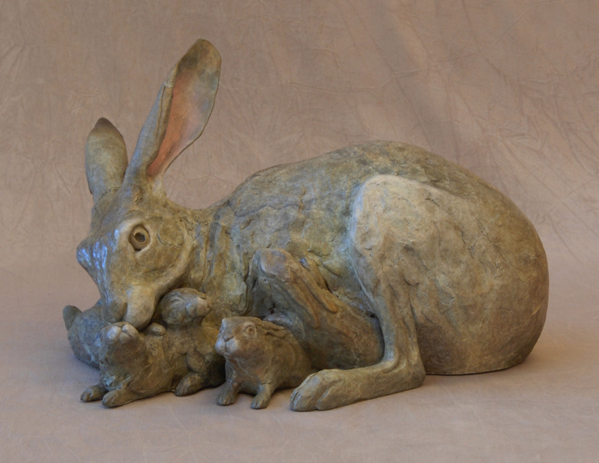 Jack Rabbit Family by Jim Eppler