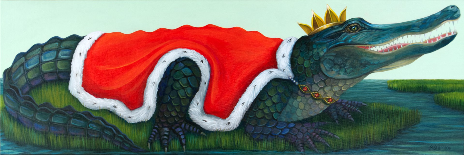 Royal Alligator III by Lisa Shimko