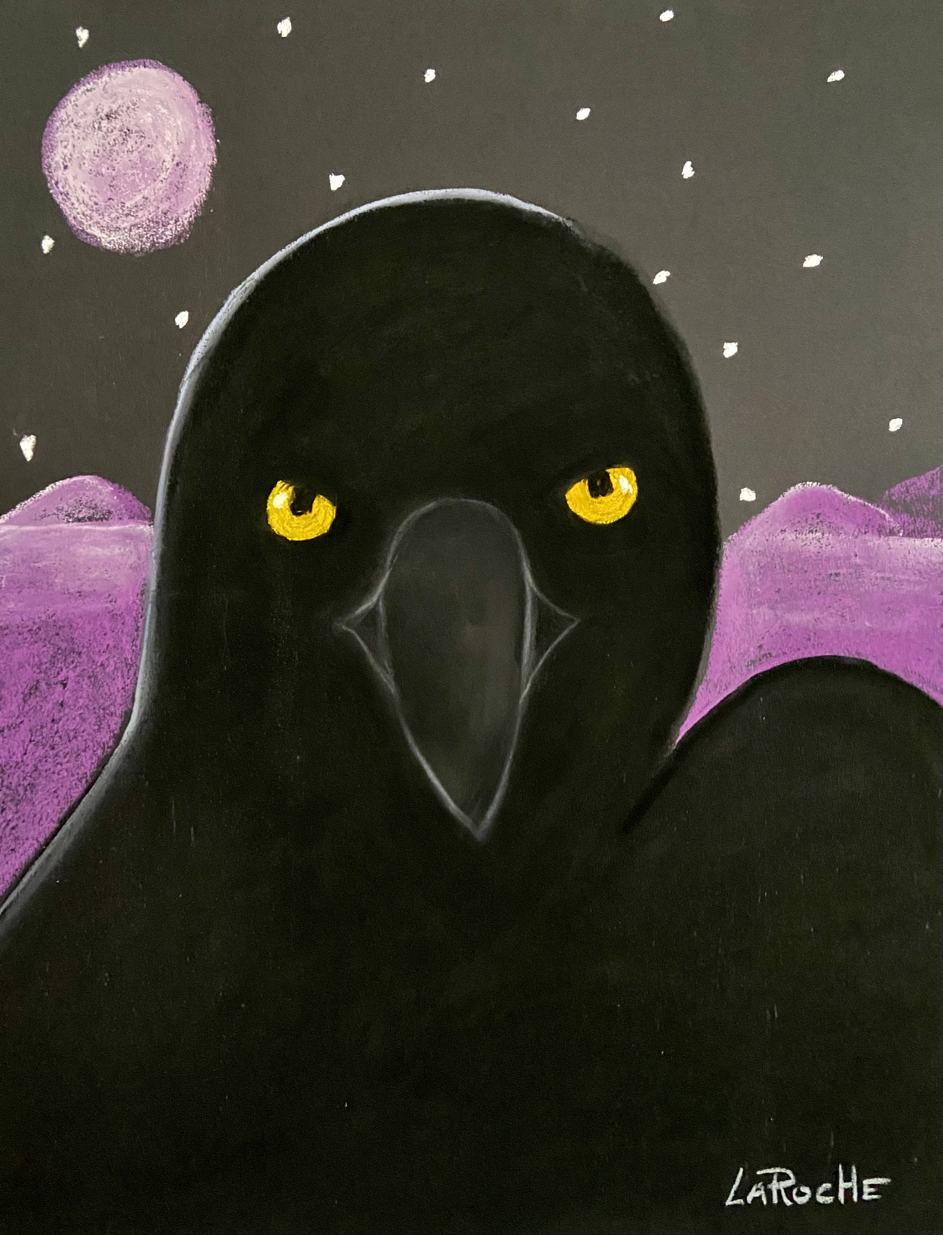 Midnight Raven: Magenta Moon by Carole LaRoche