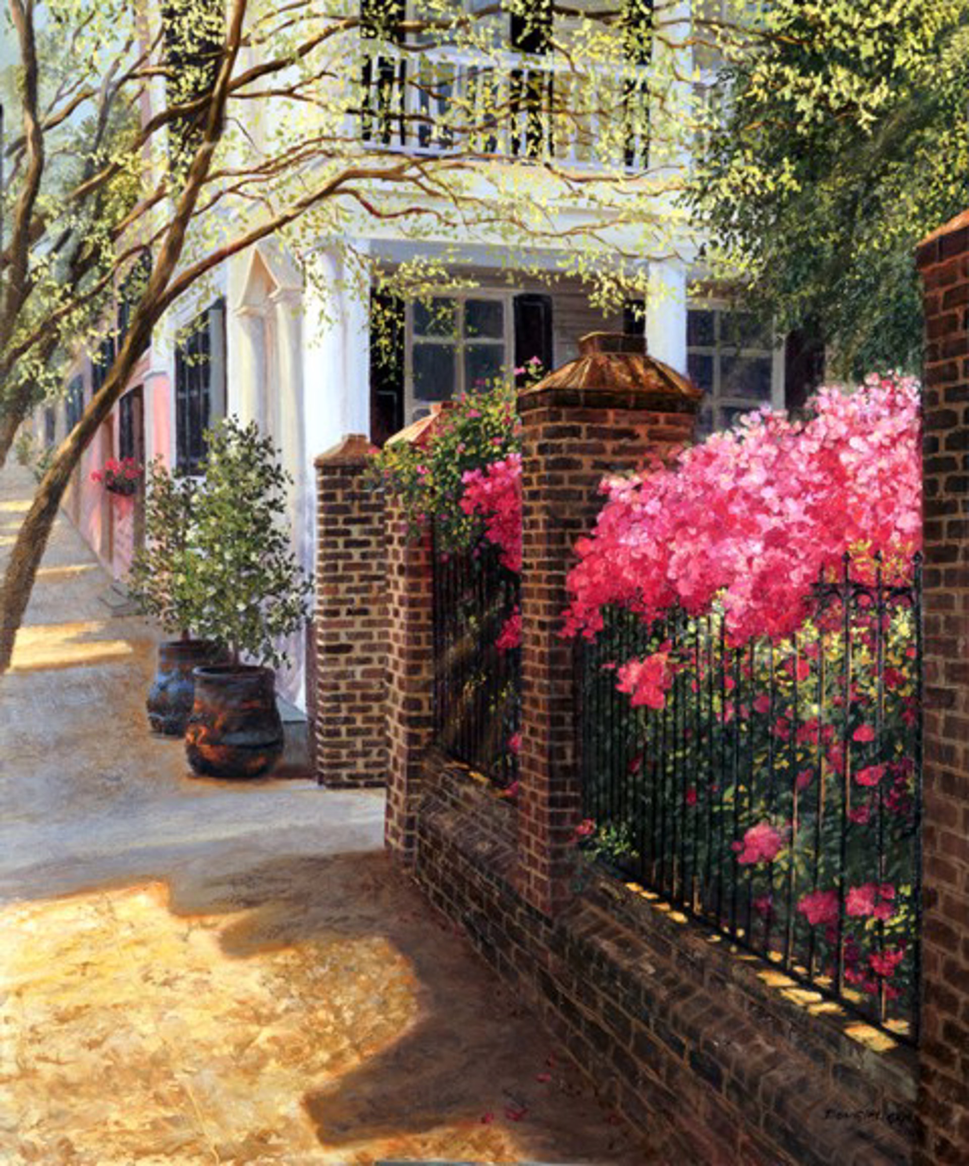 Tradd Street Spring by Douglas Grier -- Giclee Prints