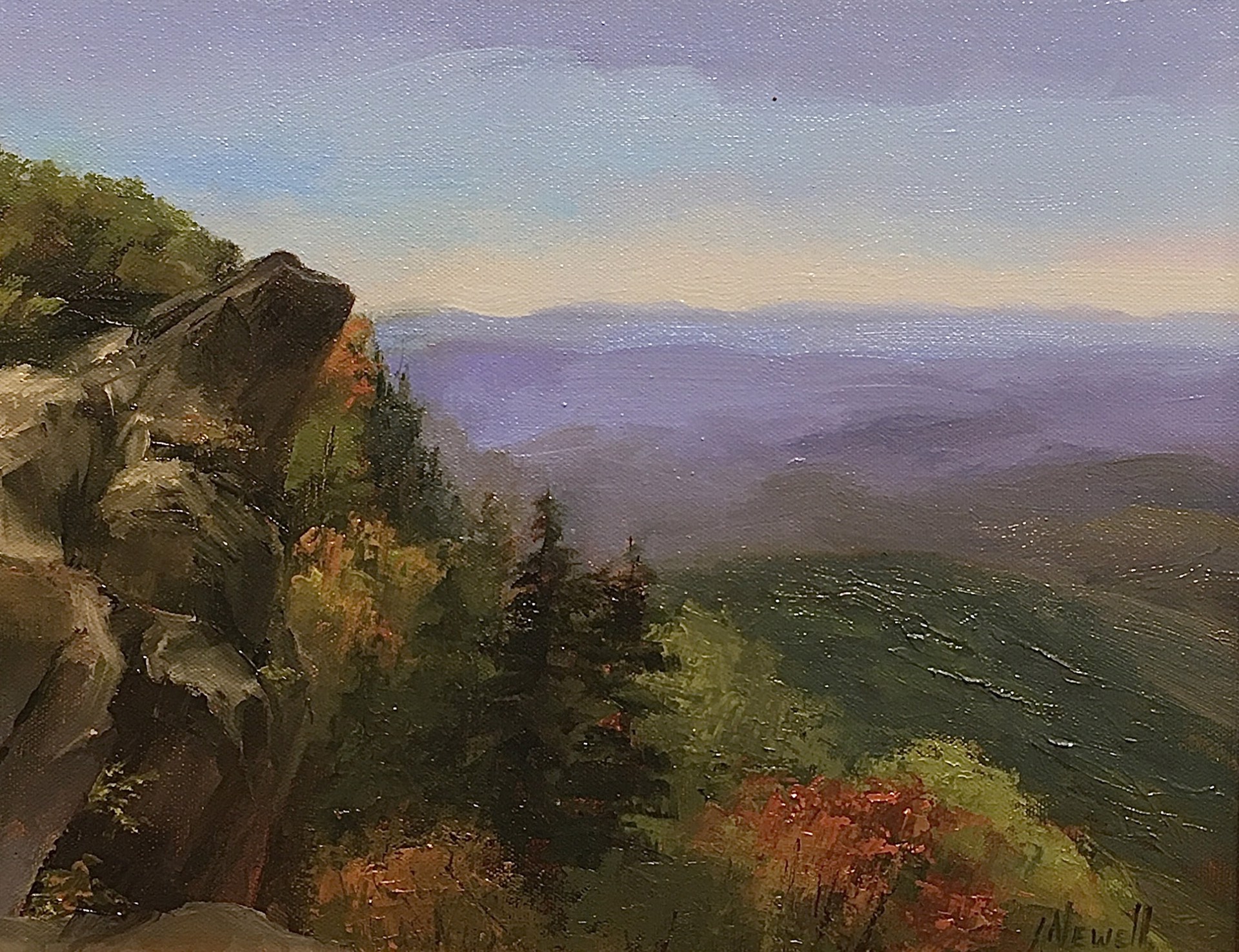 Autumn at The Blowing Rock by Jacki Newell