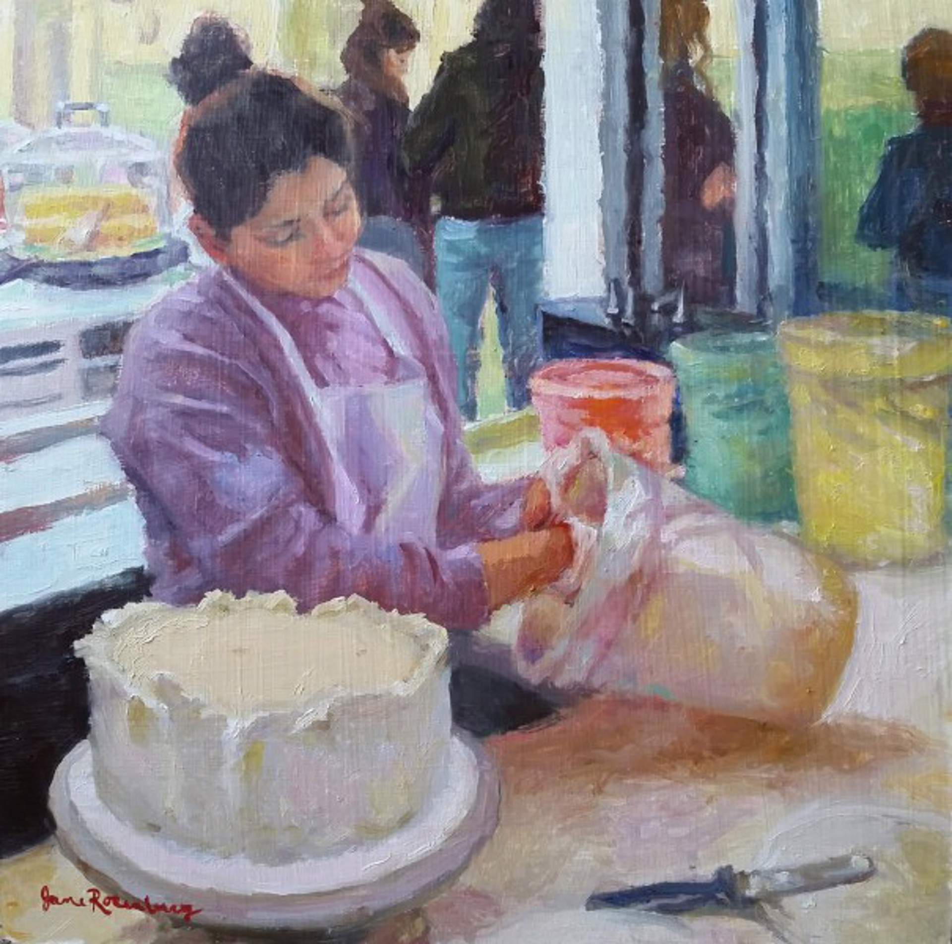 Working Up the Sides by Jane Rosenberg