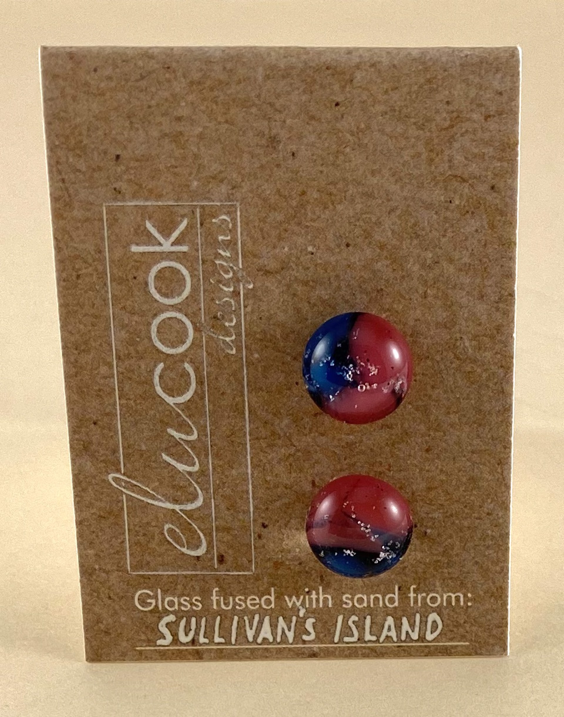 Button Earrings (ss) 7v by Emily Cook