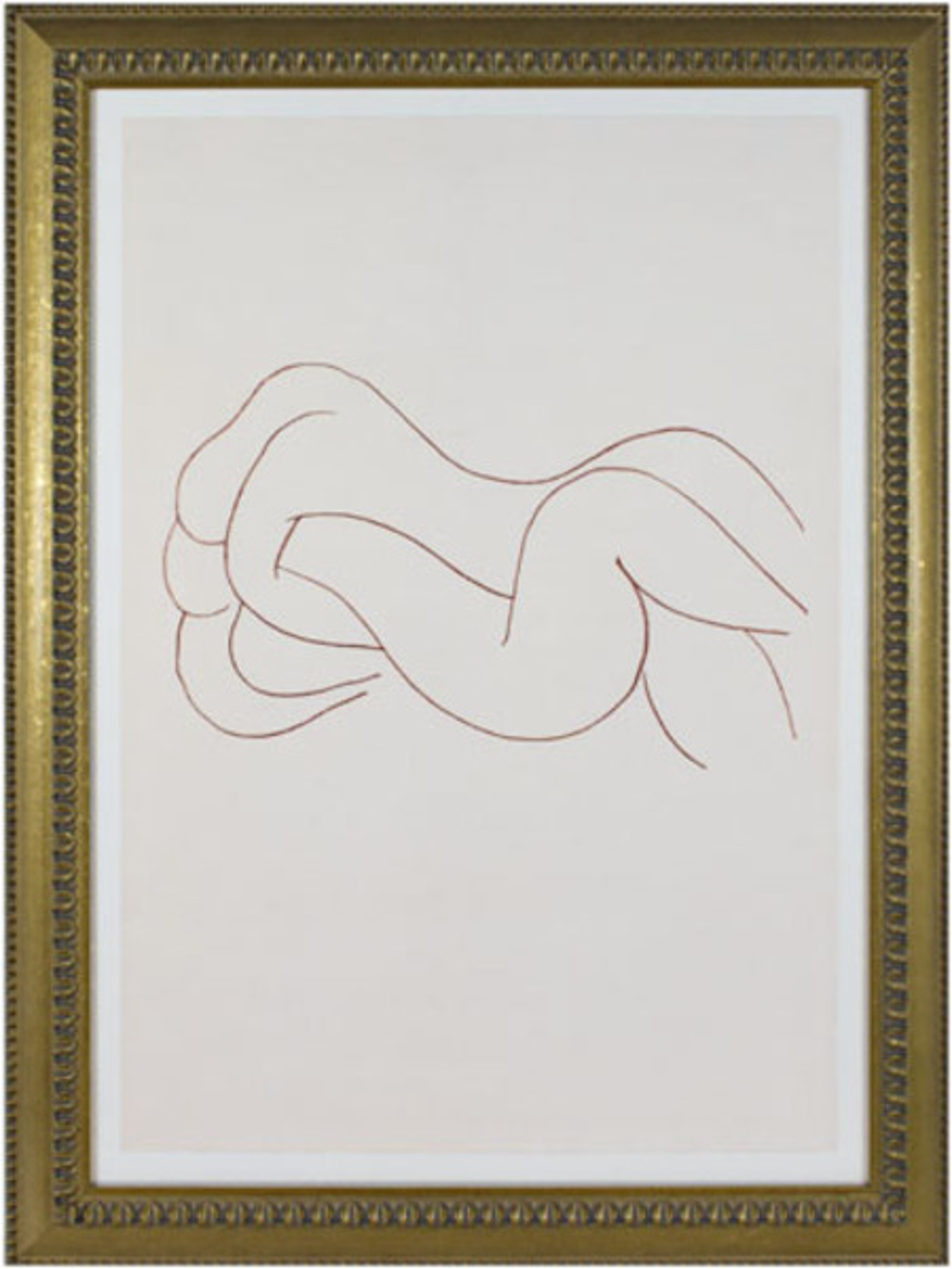 Two Nudes Entwined (from Florilege des Amours de Ronsard Portfolio) by Henri Matisse