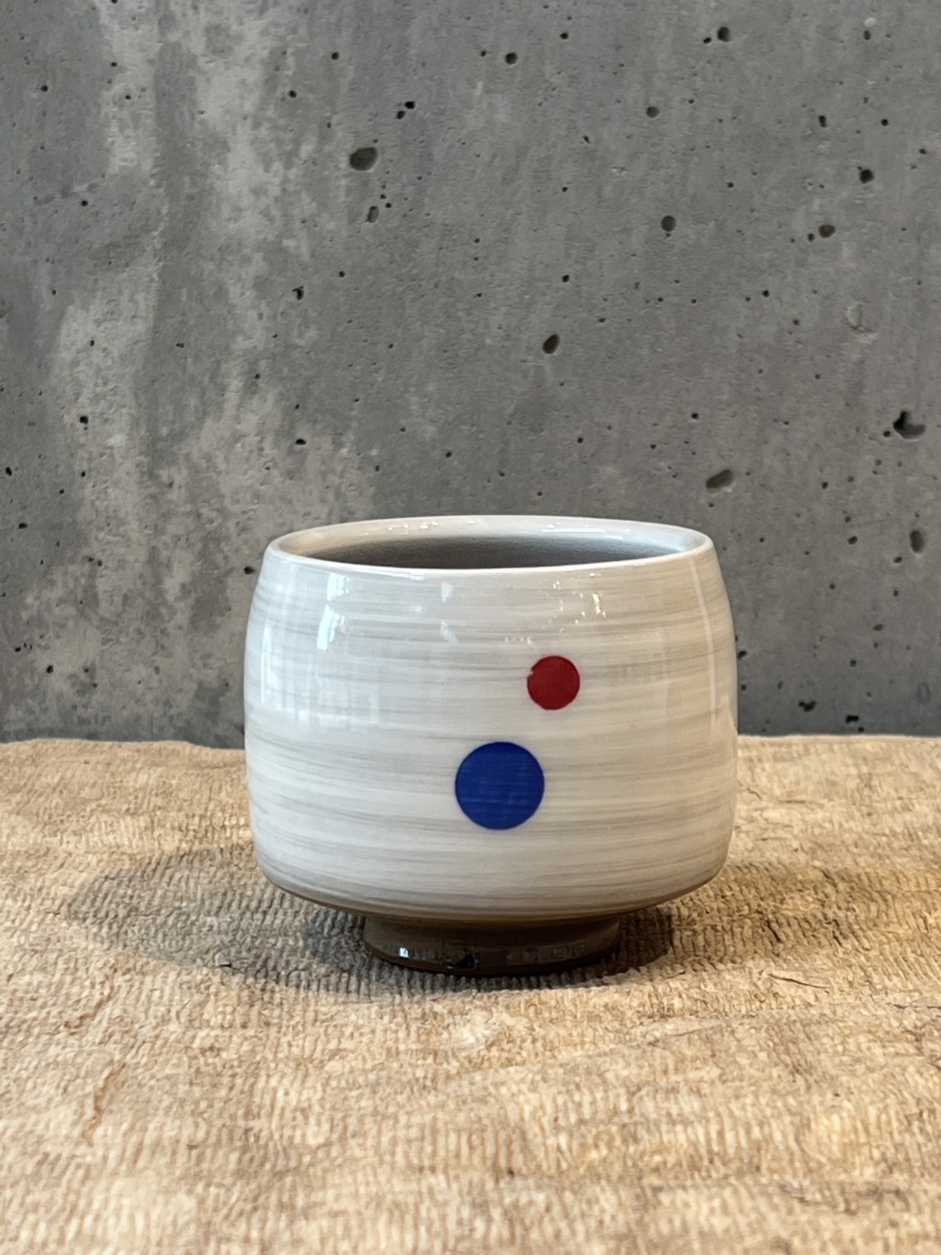 Yunomi Dot Cup with Dots No. 4 by Doug Schroder