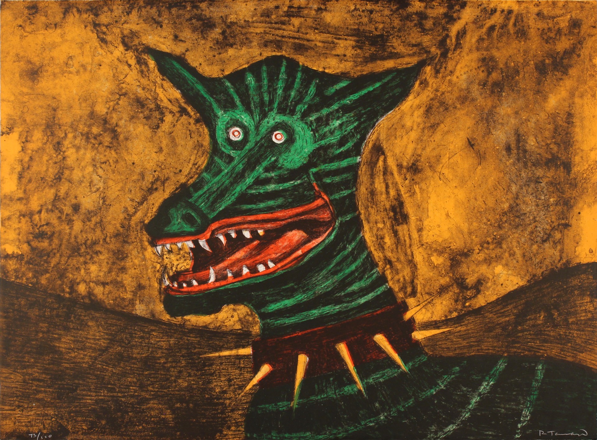 Chacal by Rufino Tamayo (1899 - 1991)