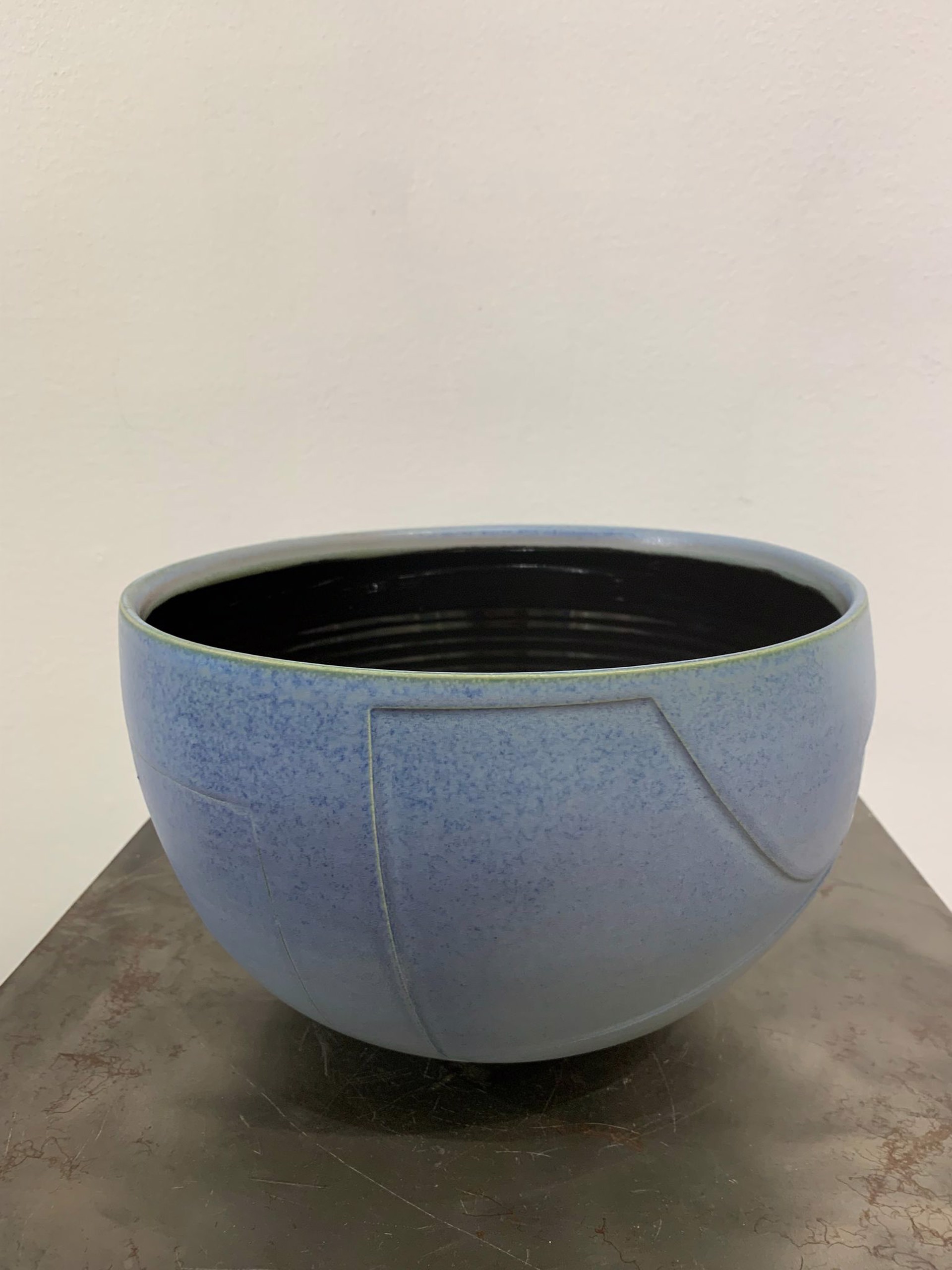 Large Blue Bowl by Steve Kelly