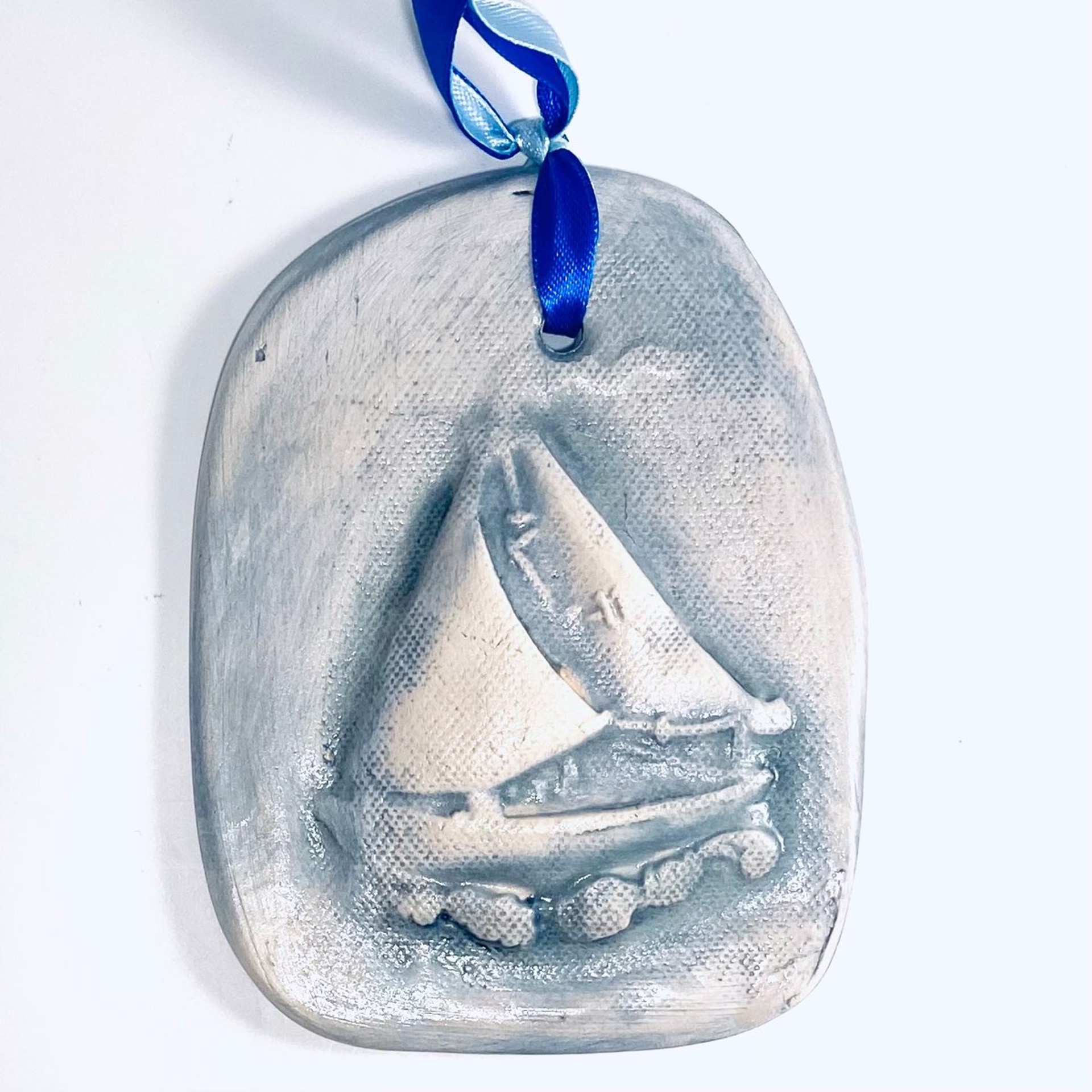 NR22-21 Sailboat Ornament by Judy Kepley