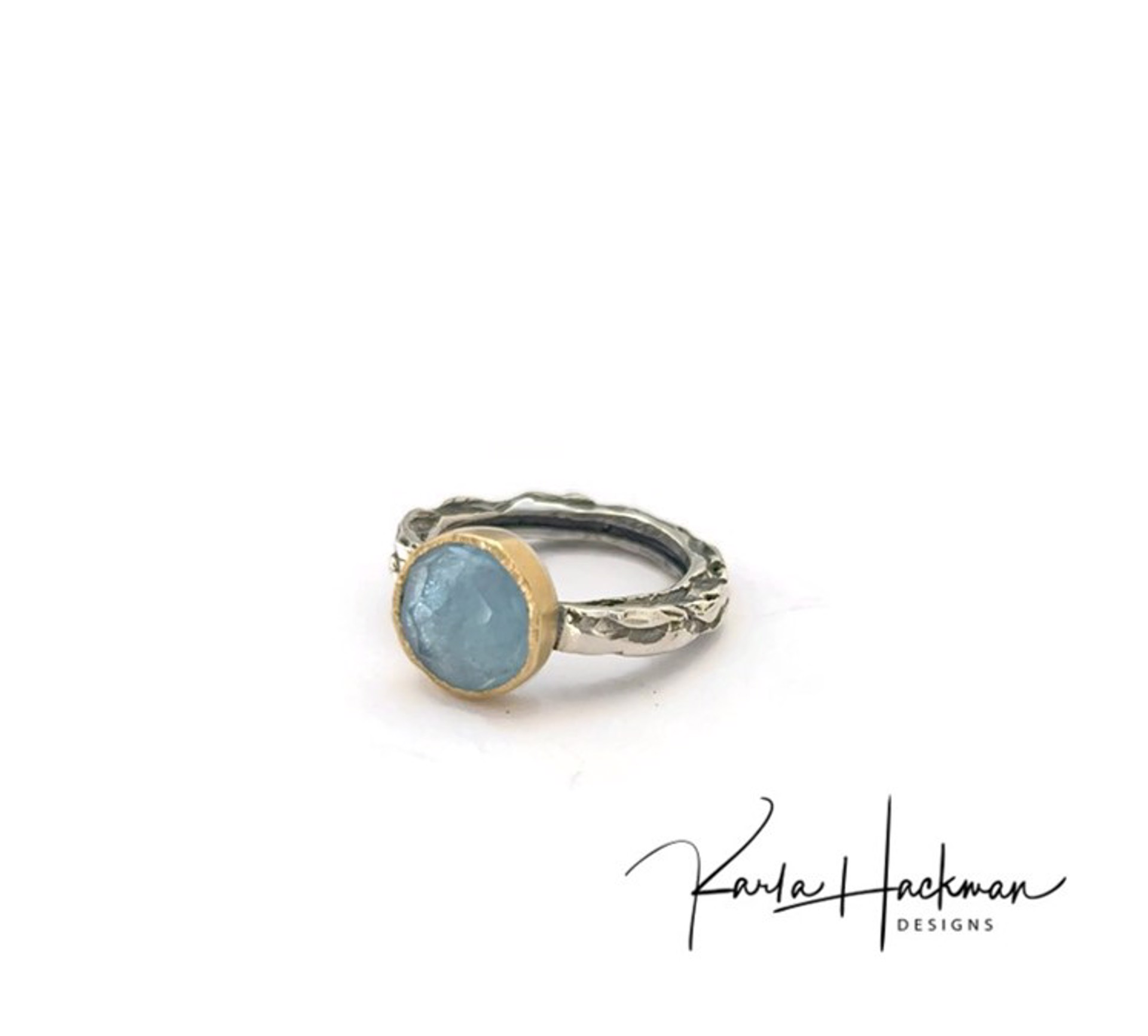 Aquamarine Ring by Karla Hackman
