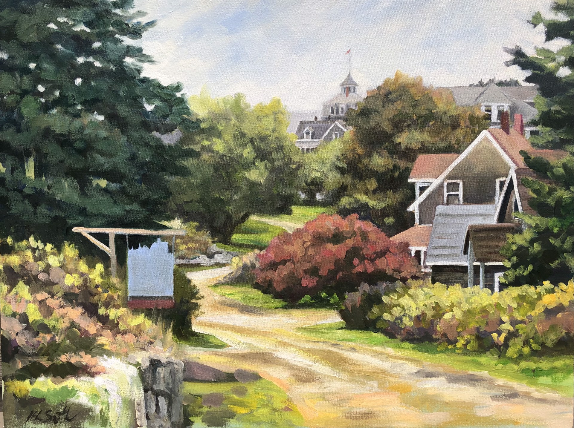 Fall Colors on Monhegan by Holly L. Smith