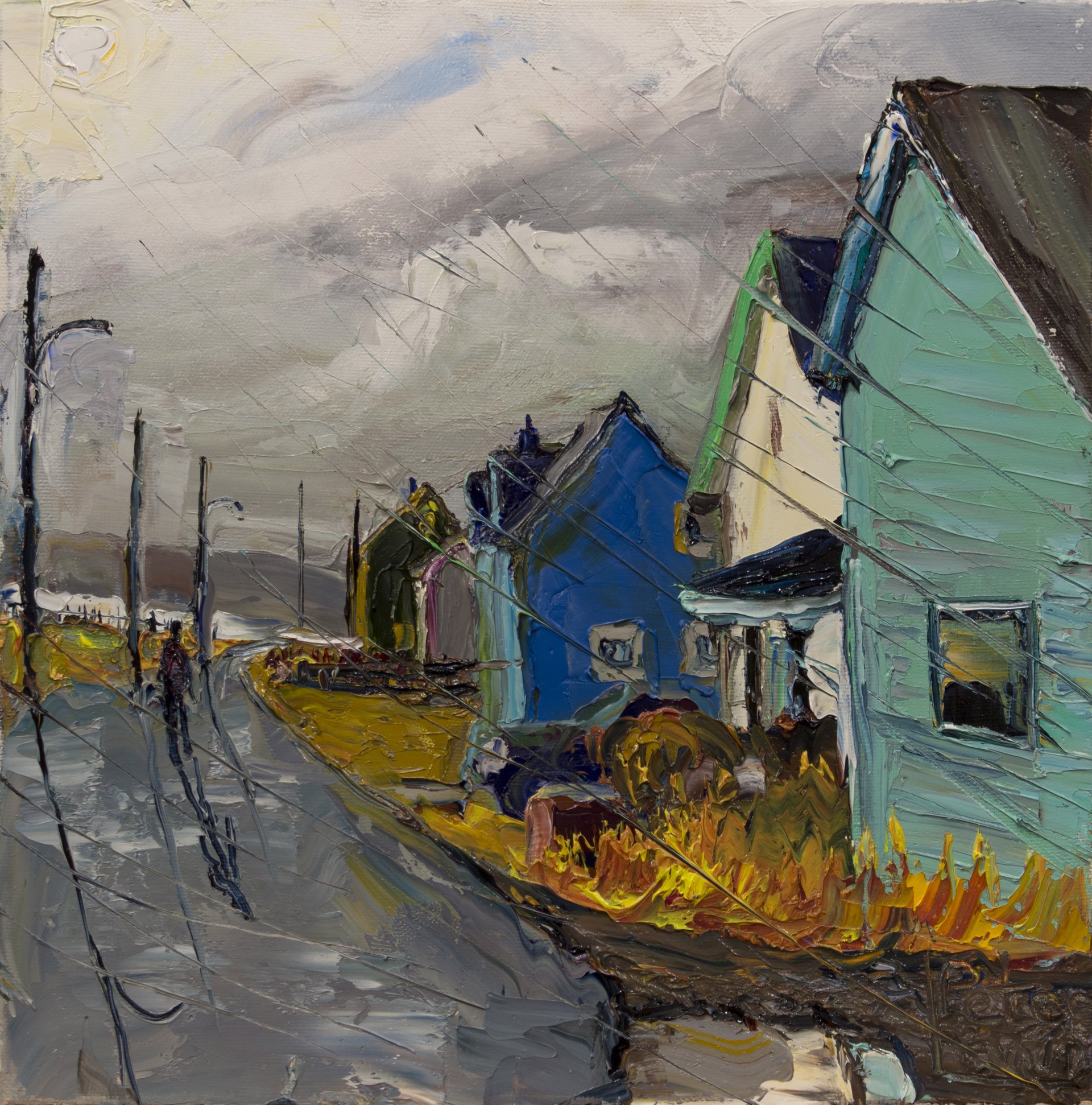 Long Drung Road, Bonavista by Peter Lewis
