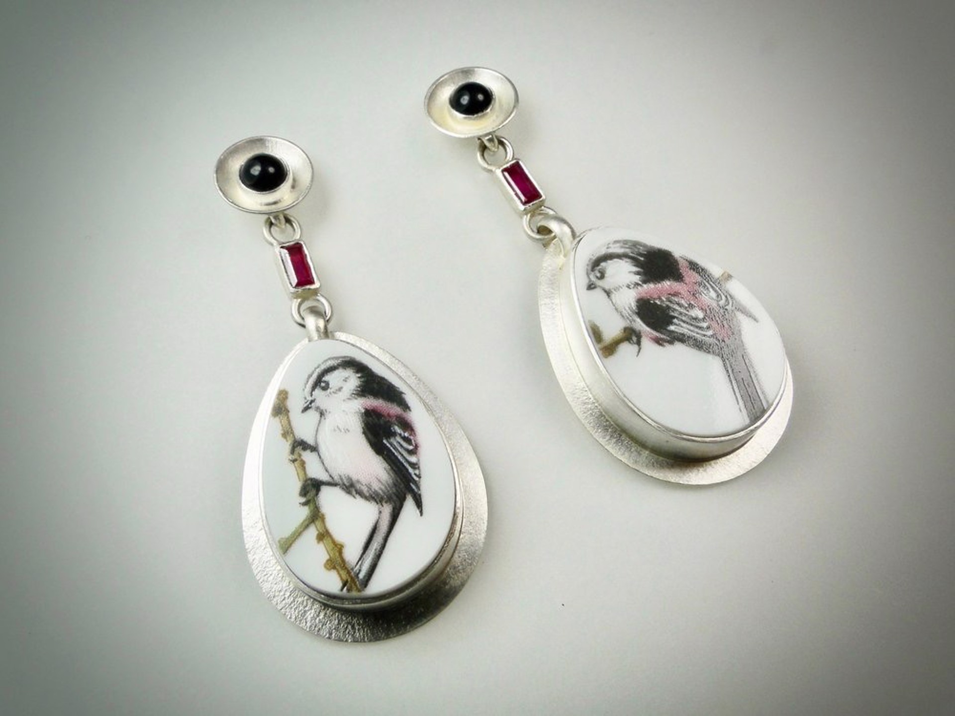 Chickadee Earrings by AMY FAUST