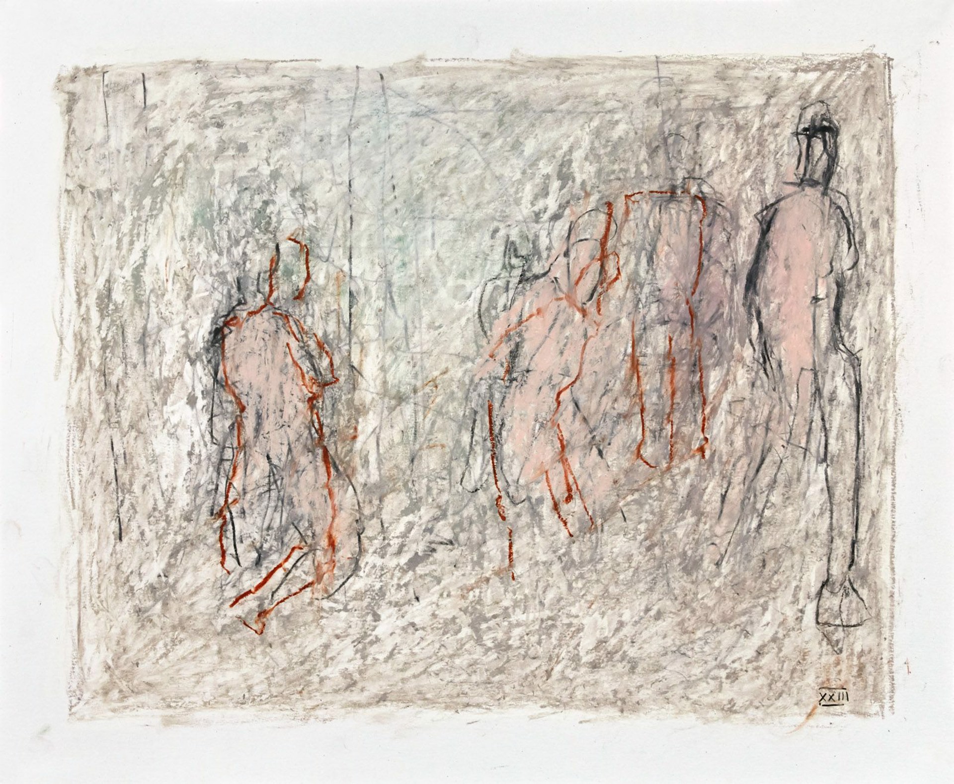 Drawings from Mt Gretna: XXIII (Bathers) by Thaddeus Radell