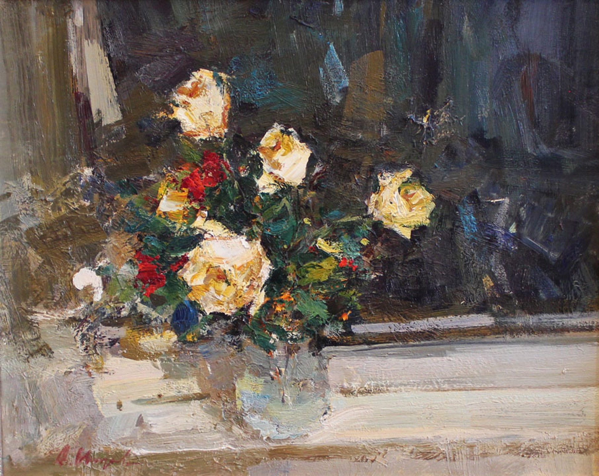 Roses Nocturne by Andrey Inozemtsev