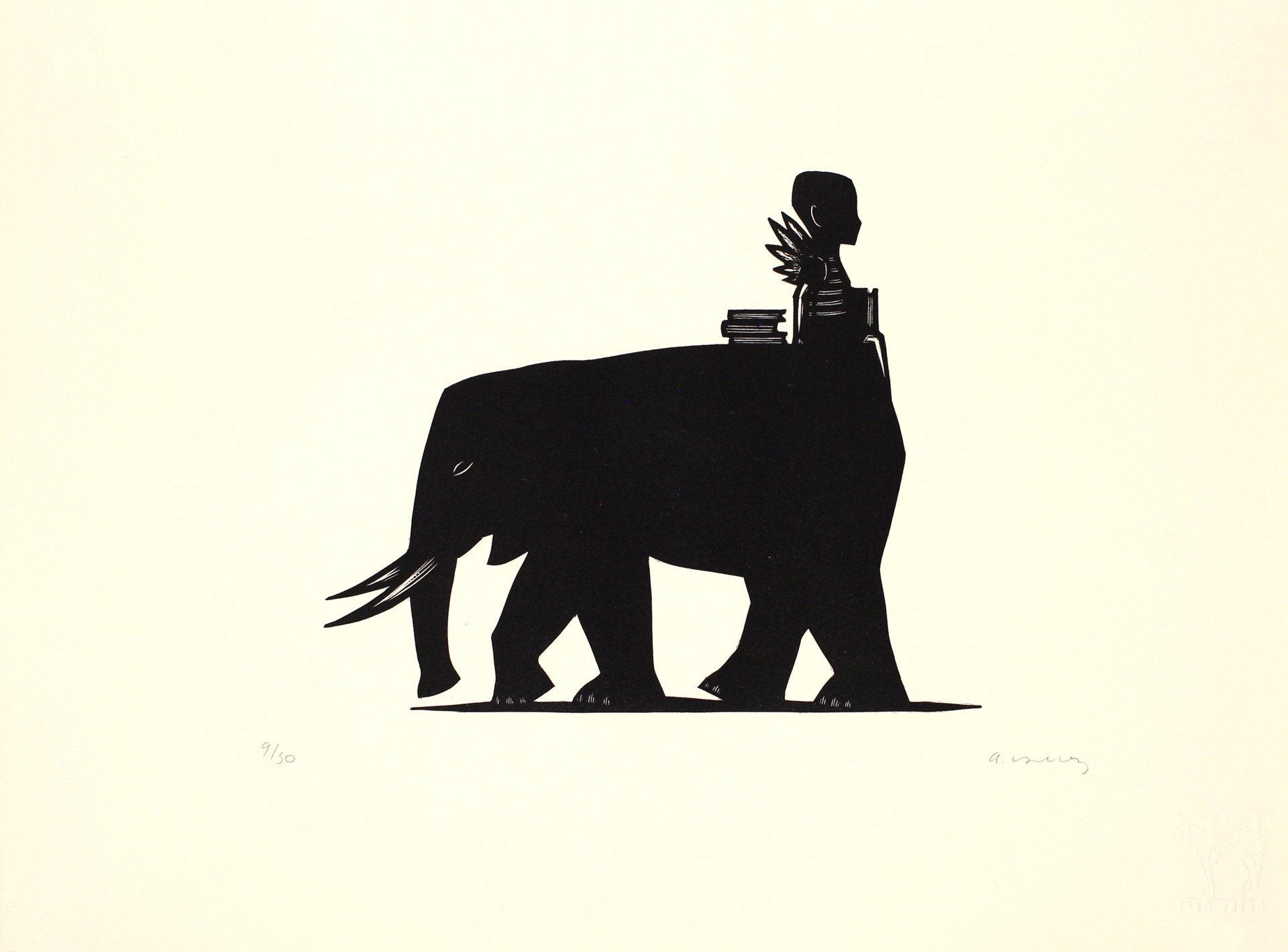 Jinete de Elefante by Alberto Cruz