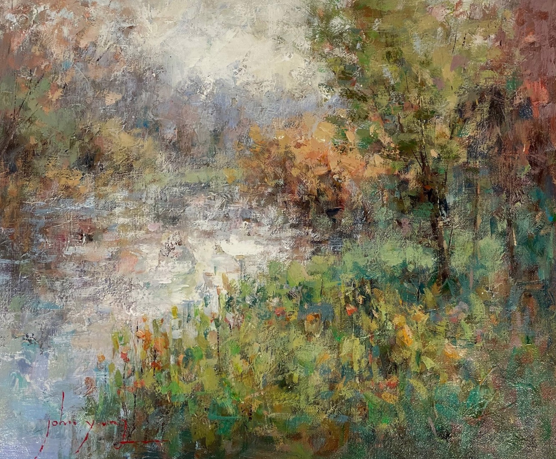 Stream Landscape by John Young
