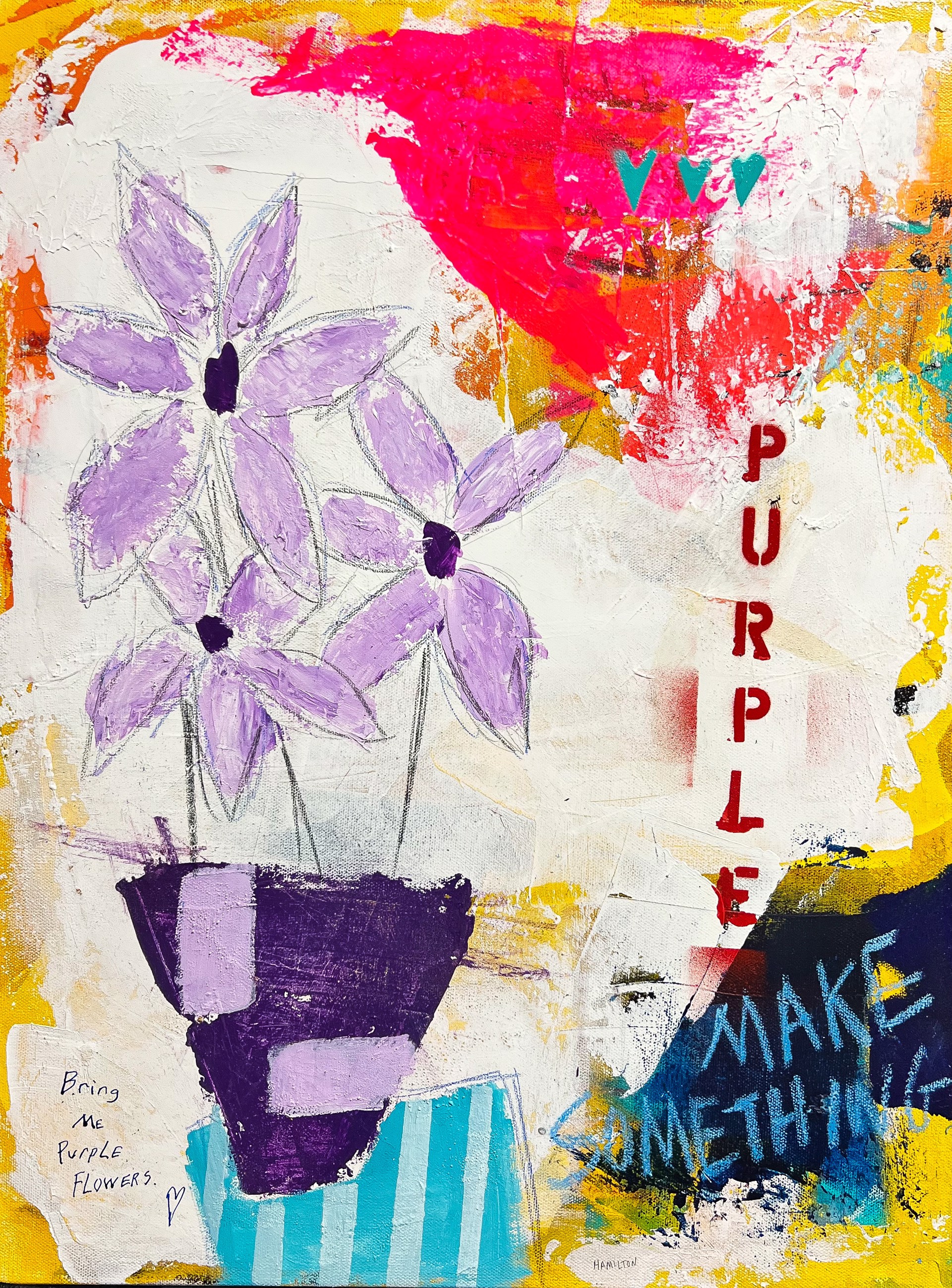 Bring me Purple Flowers by Rick Hamilton