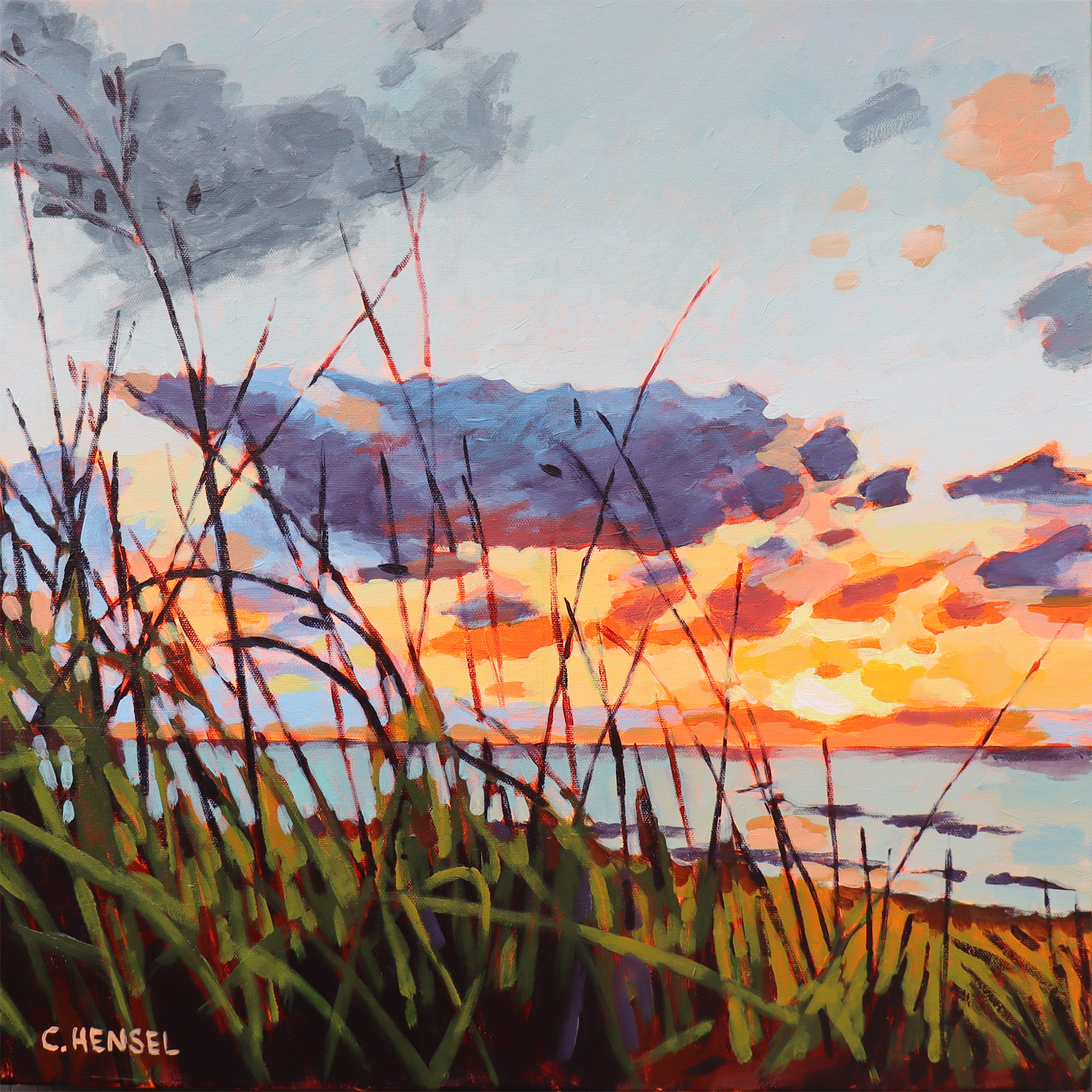 Beach Grass by Carrie Hensel