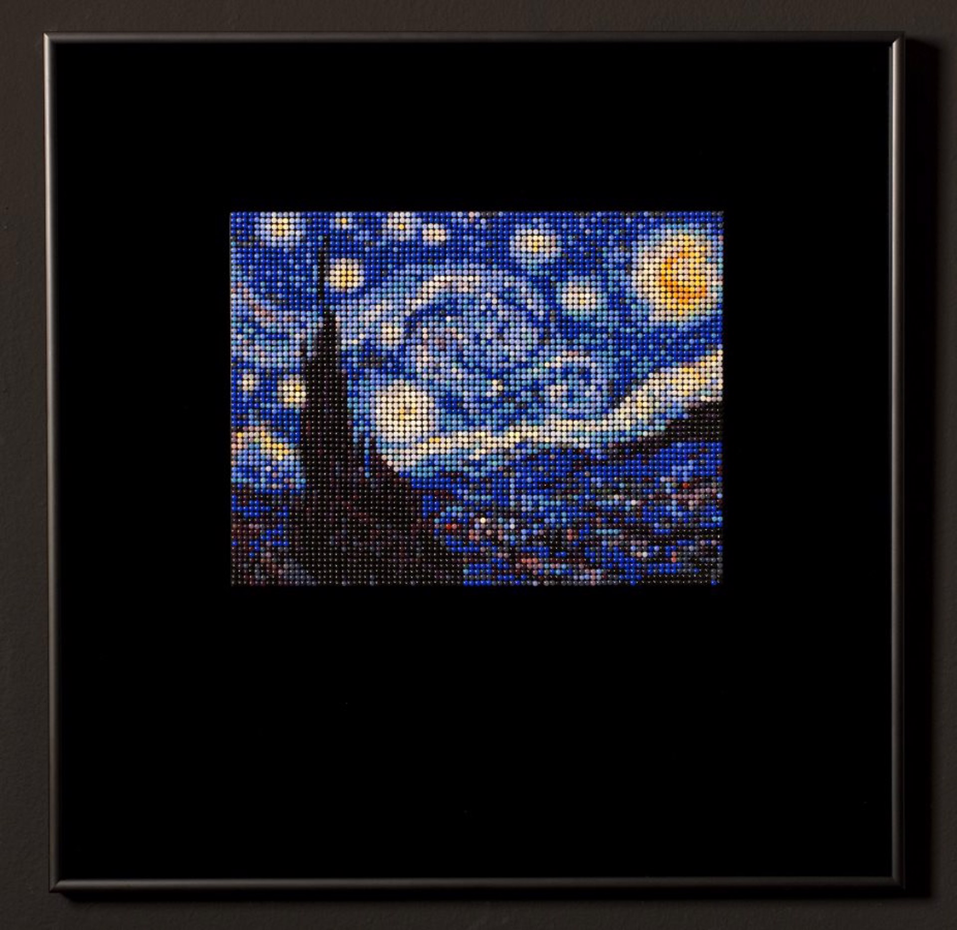 Starry Night, 1889, After Van Gogh by Veruska Vagen