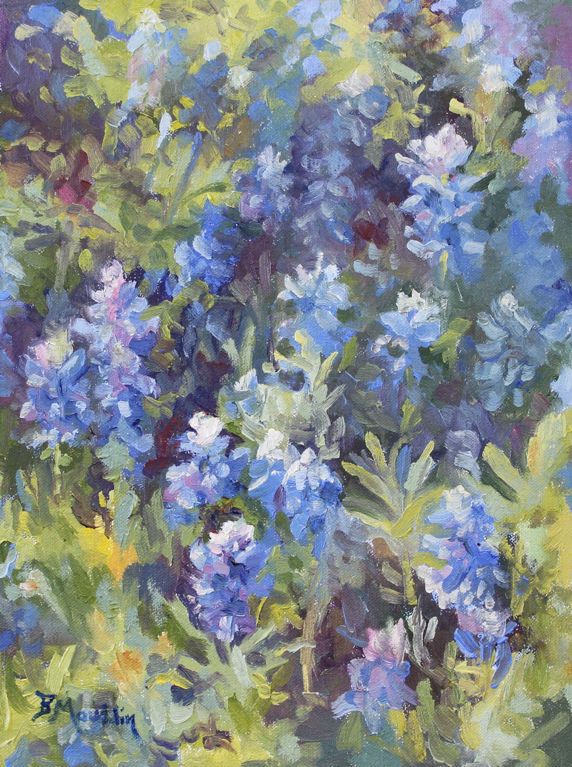 Bluebonnets II by Barbara Mauldin