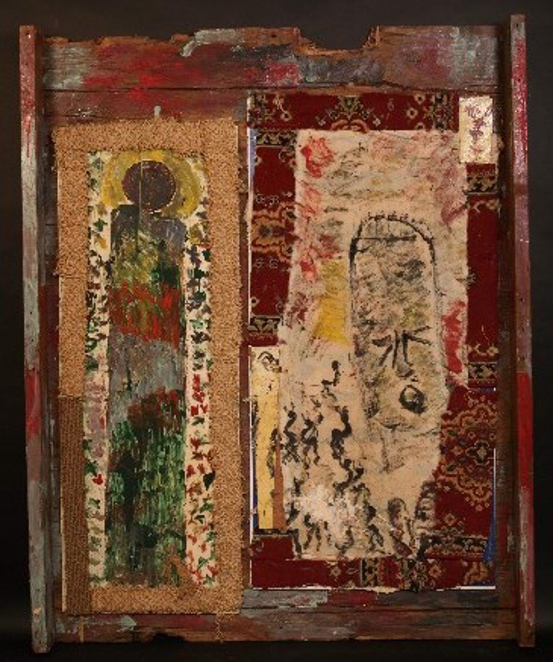 Saint & Angel by Purvis Young (1943 - 2010)