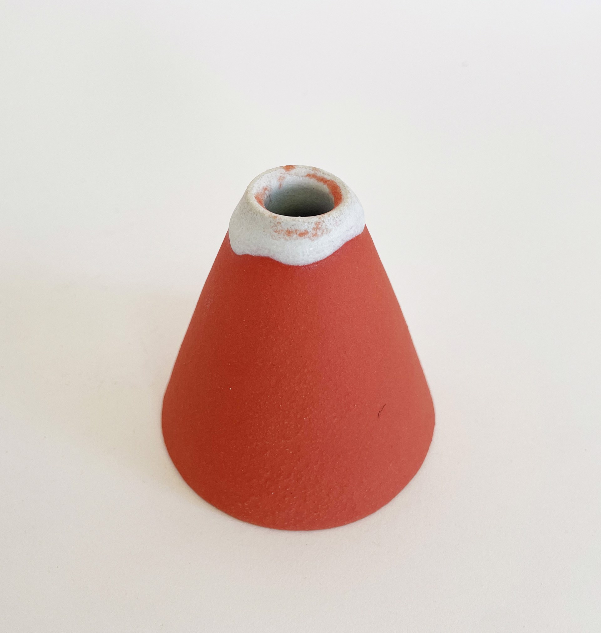 Red Drip Volcano II by Bean Finneran