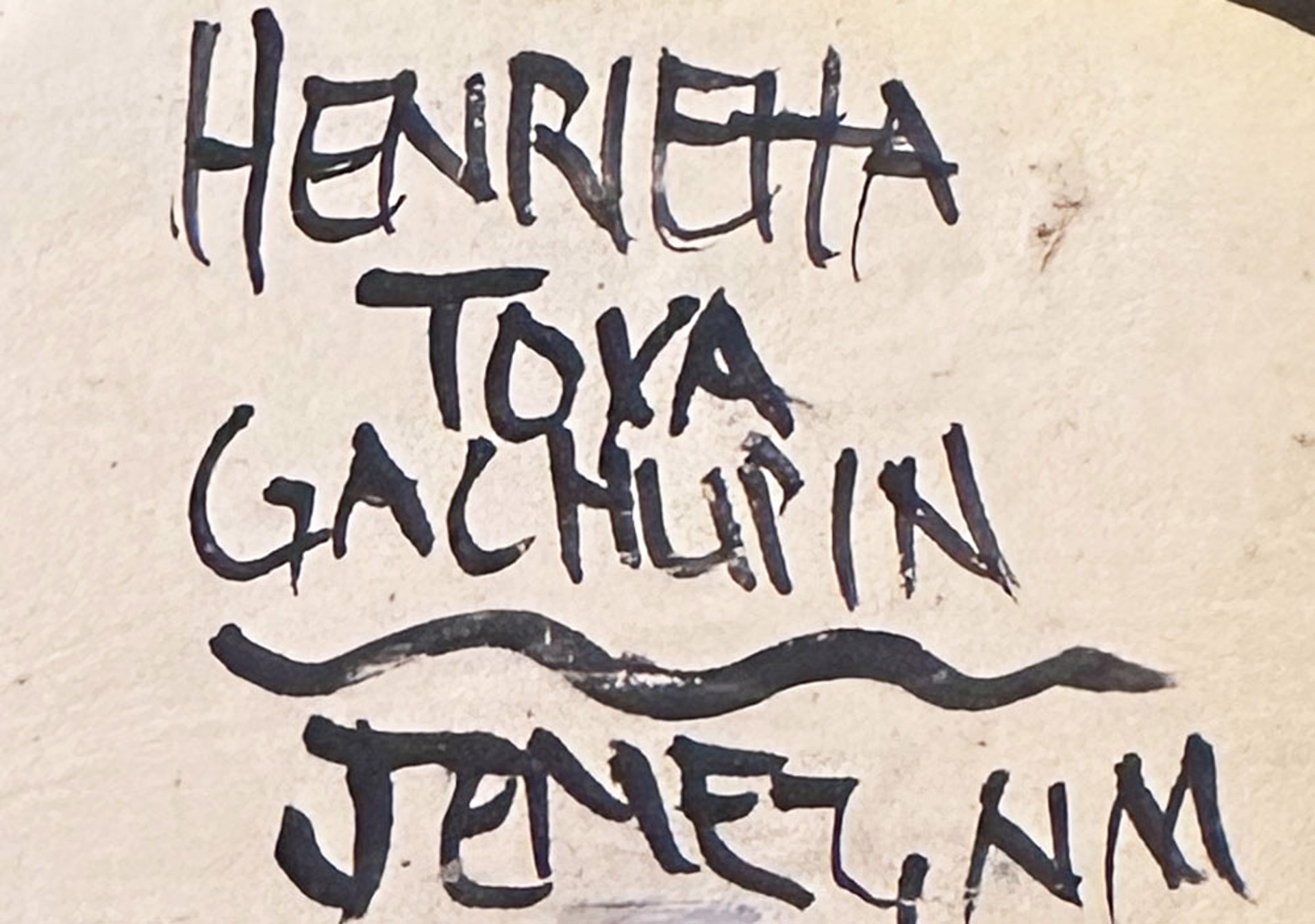 Storyteller 2 by Henrietta Toya Gachupin