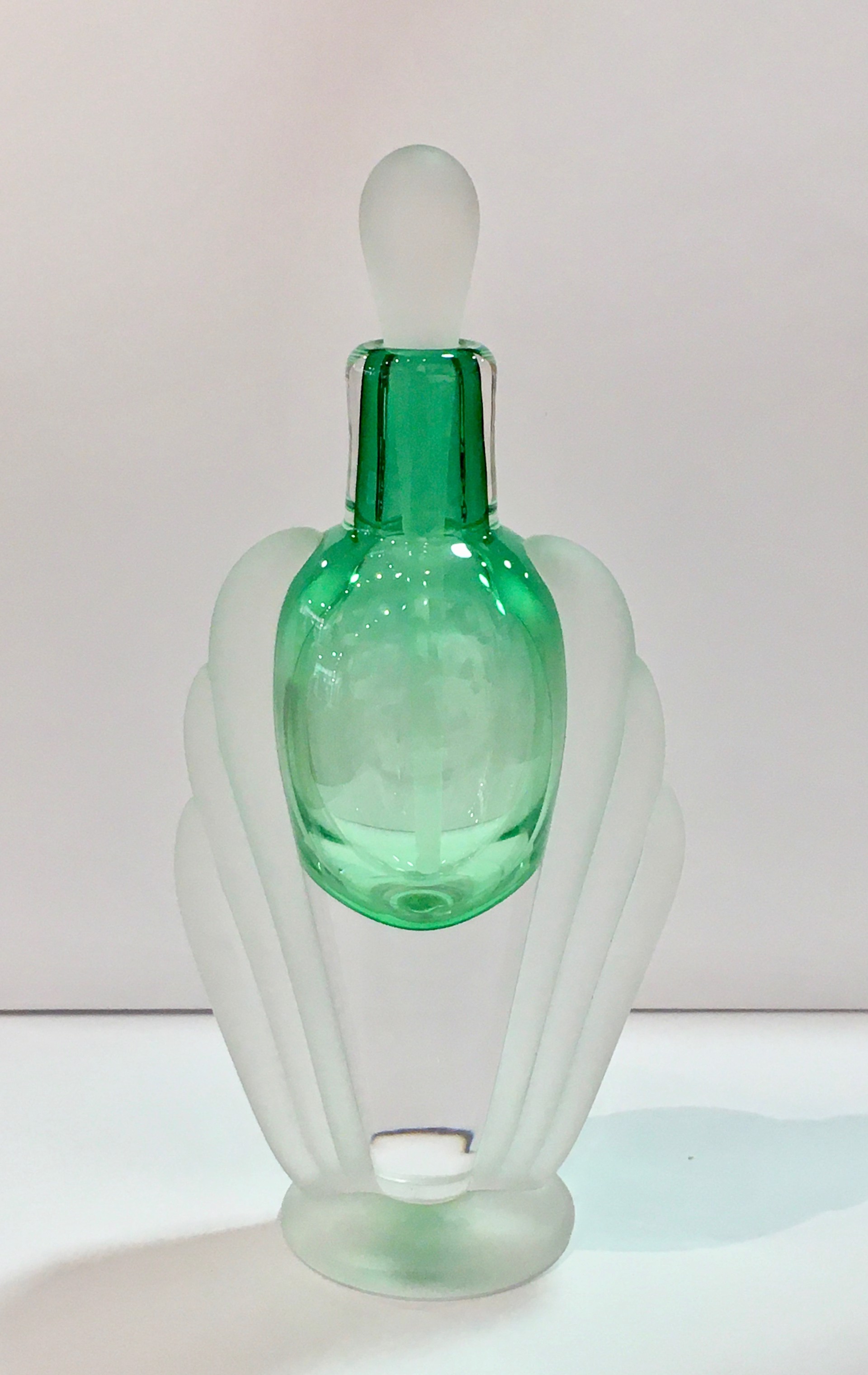 Green Perfume Bottle by VITRIX