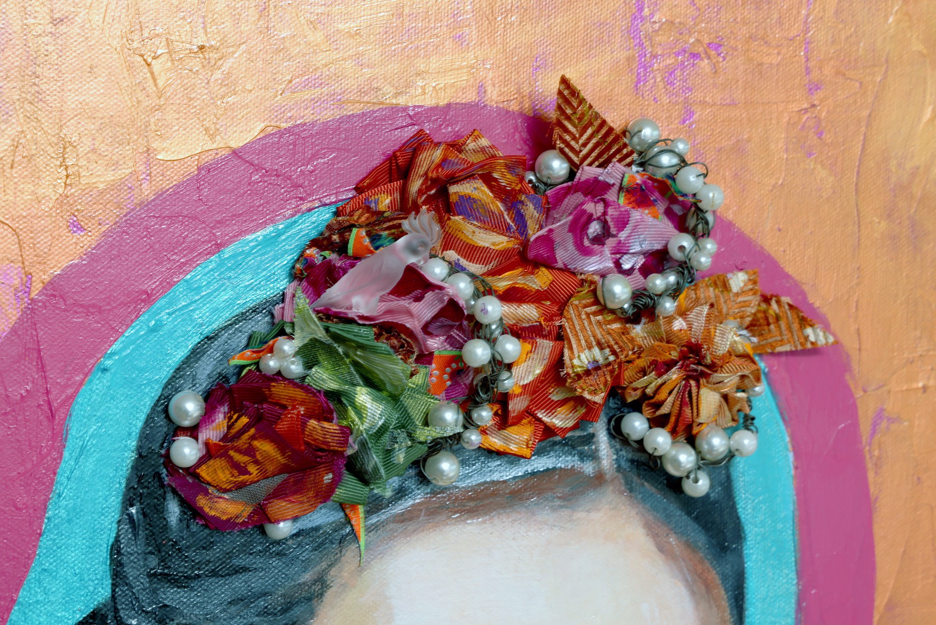 Frida with Hairdress by Ricardo Lowenberg