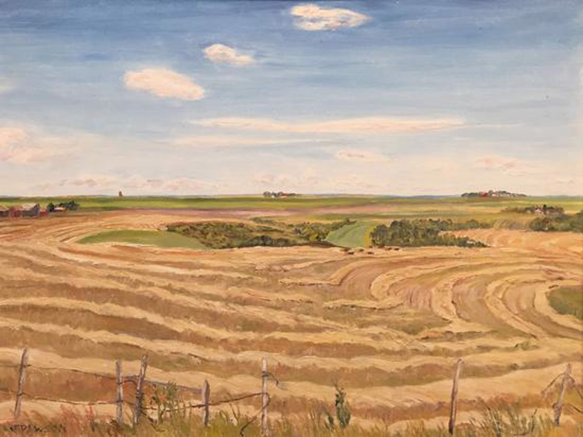 First Swaths of '86 by Ruth Pawson (1908-1994)