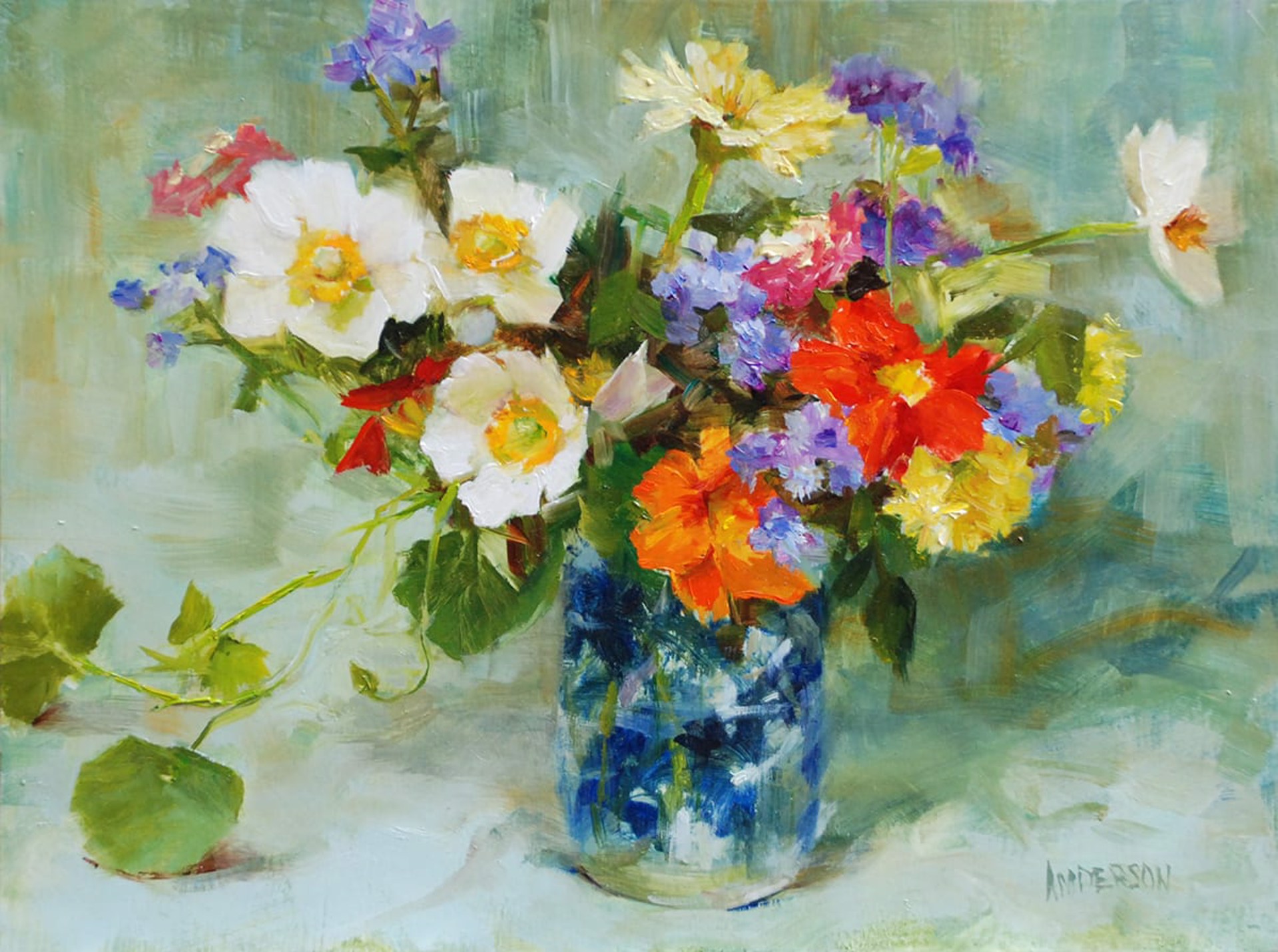 Late Summer Bouquet by Kathy Anderson