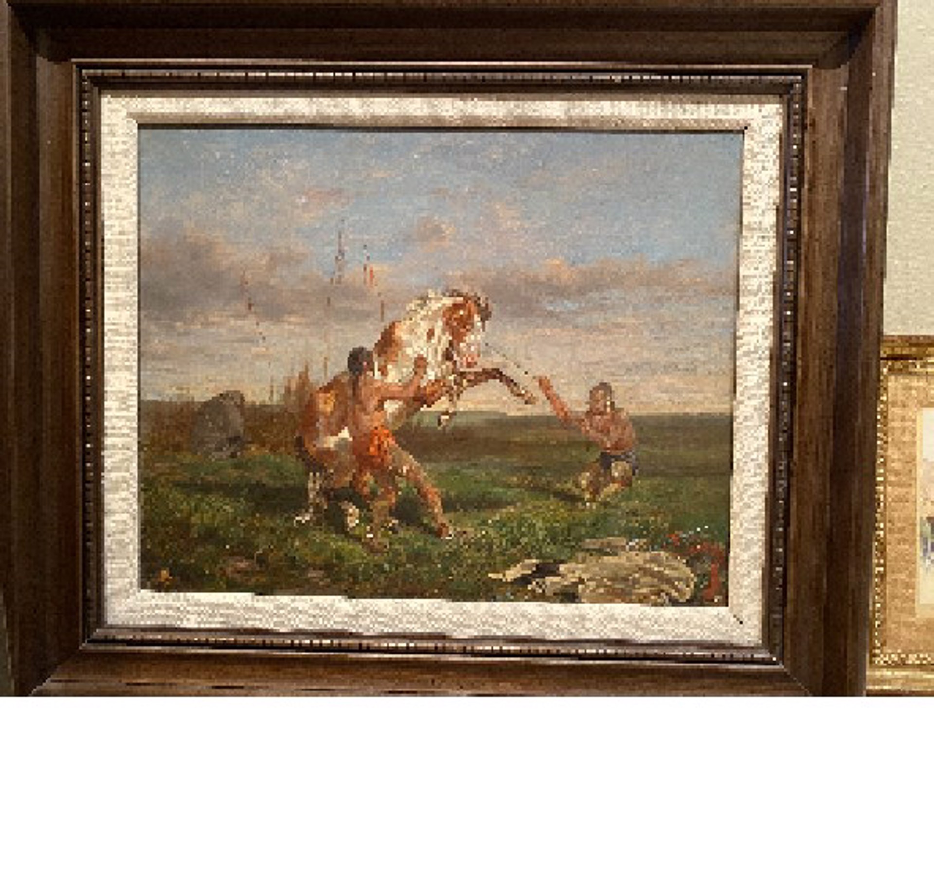 Burial Horse by Rudolph Friedrich Kurz
