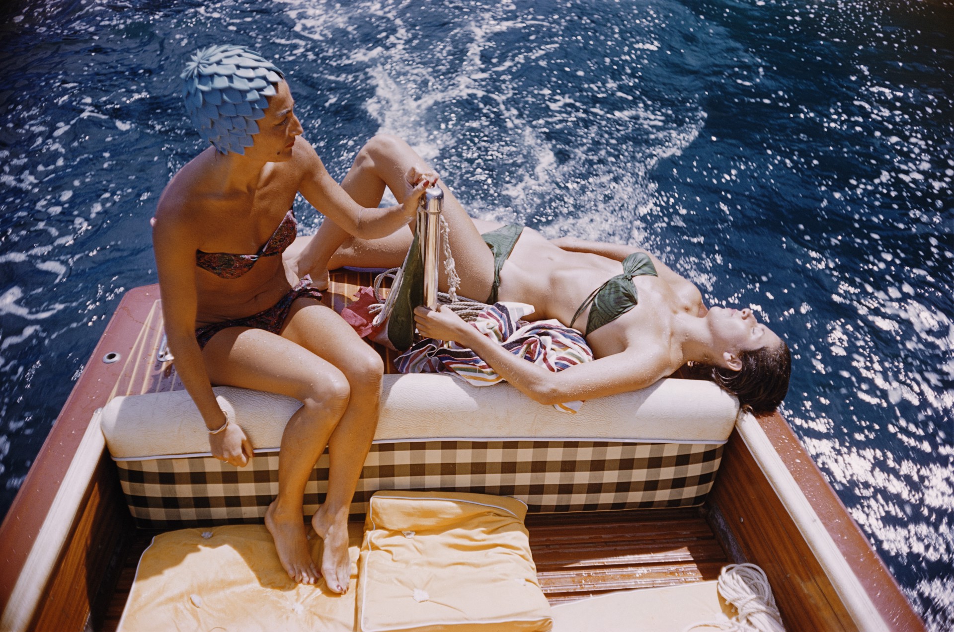Vuccino And Rava by Slim Aarons