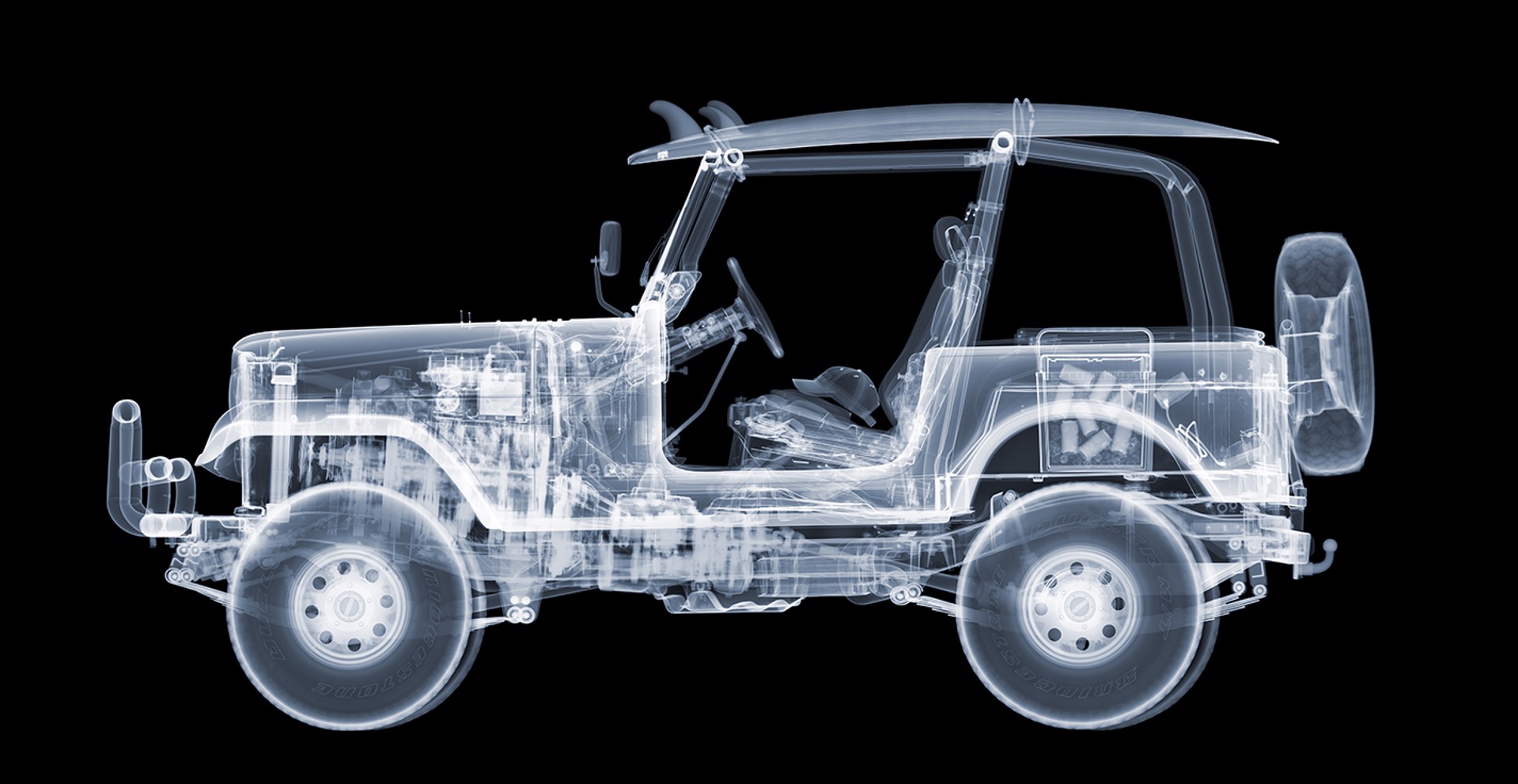 C17 Jeep surfer by Nick Veasey