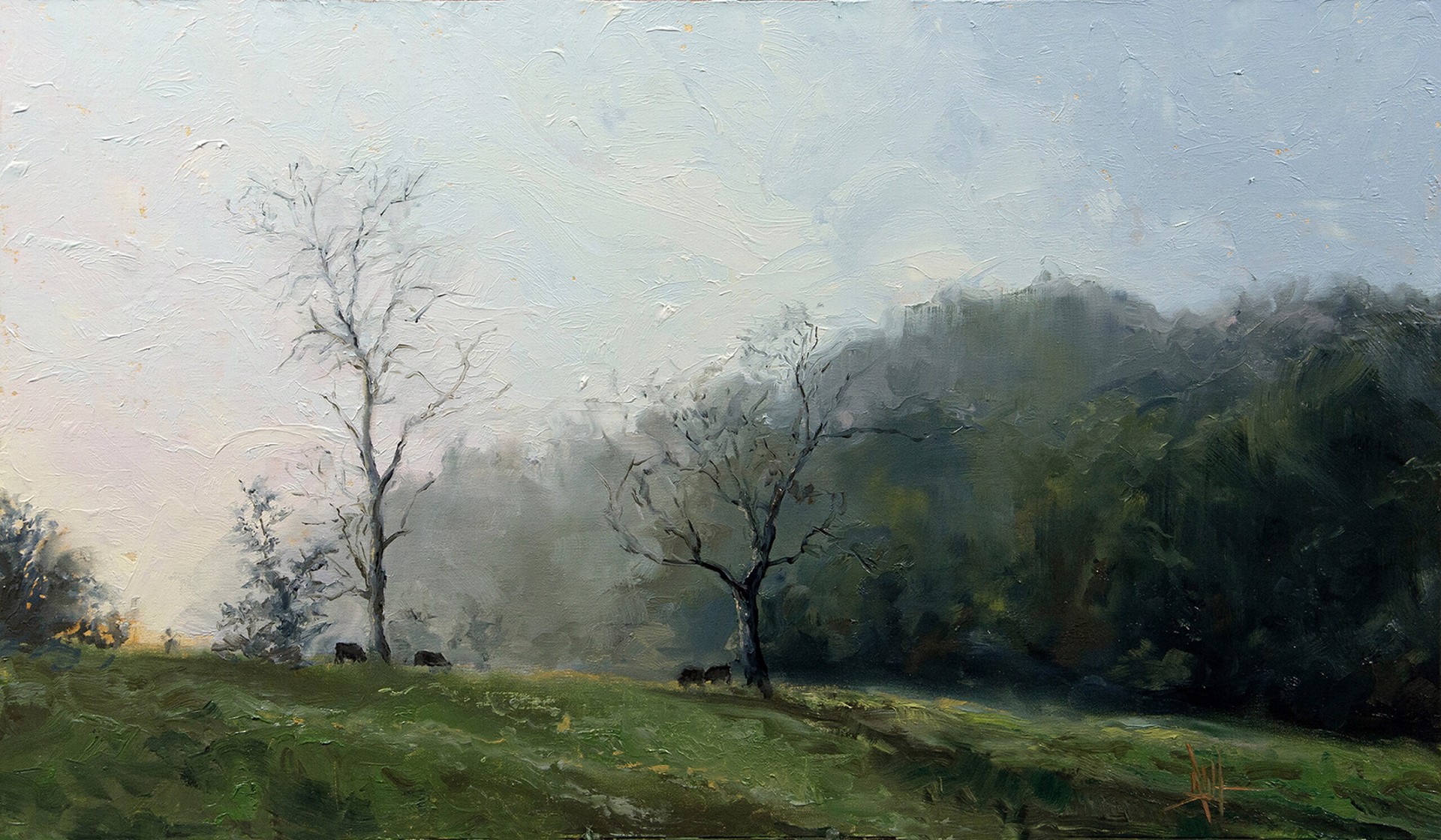Ralph Grady James "Sleepy Hollow Morning" by Oil Painters of America