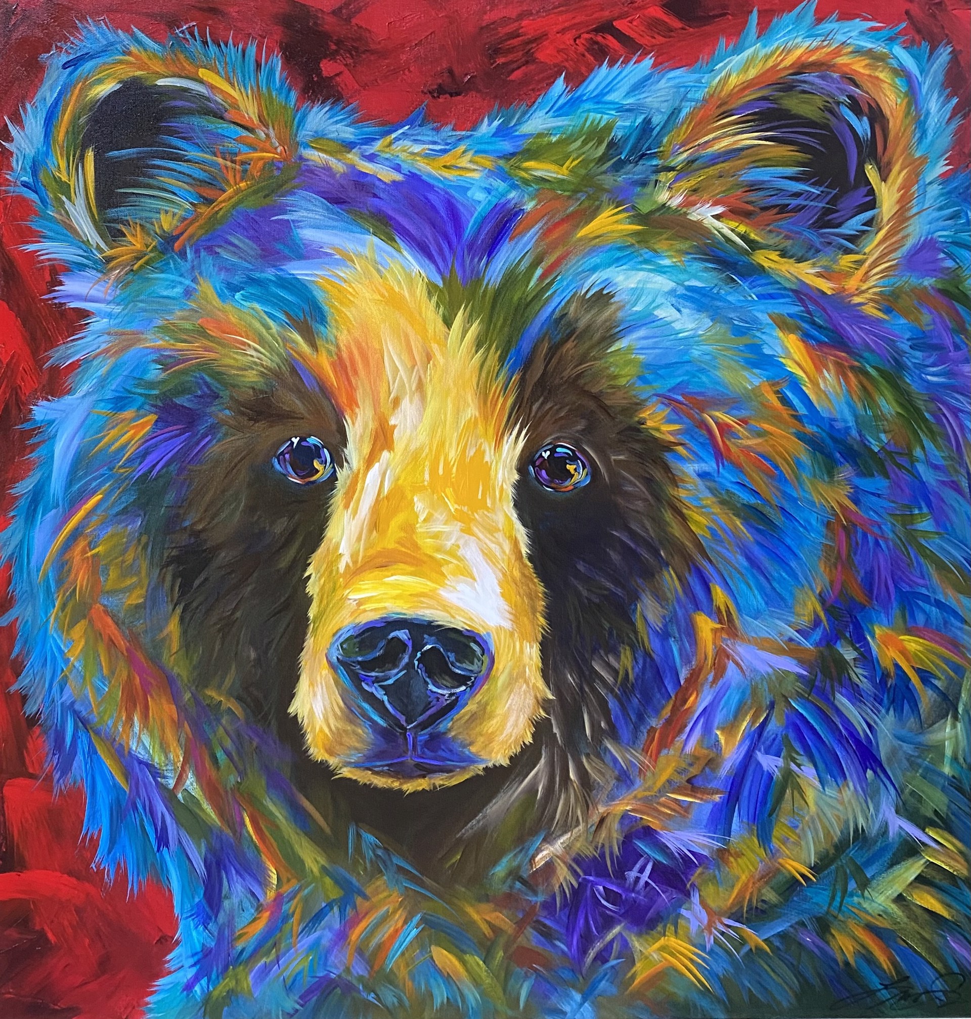 Mystical Bear Inspiration by LINDA ISRAEL