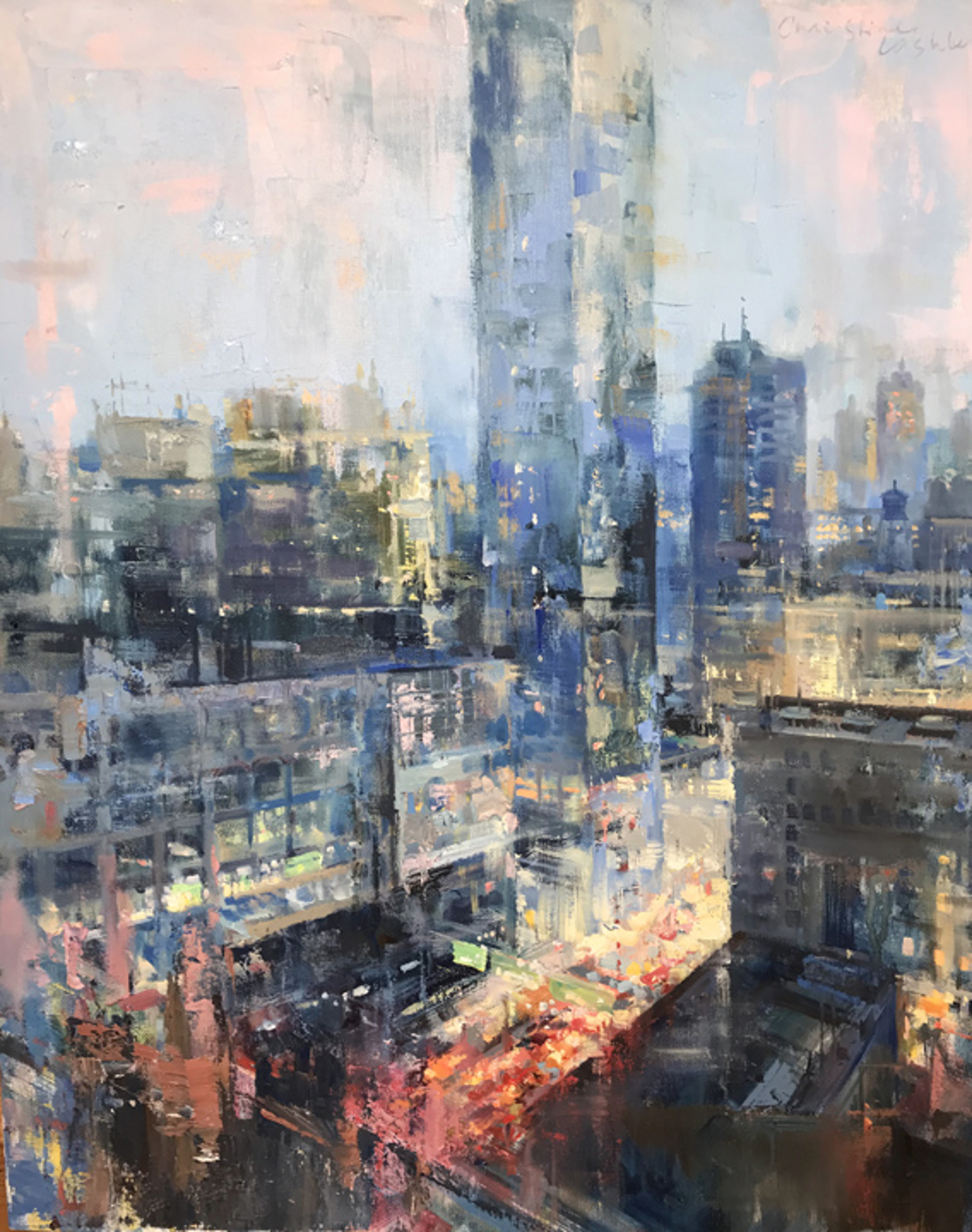 Manhattan Edges by Christine Lashley