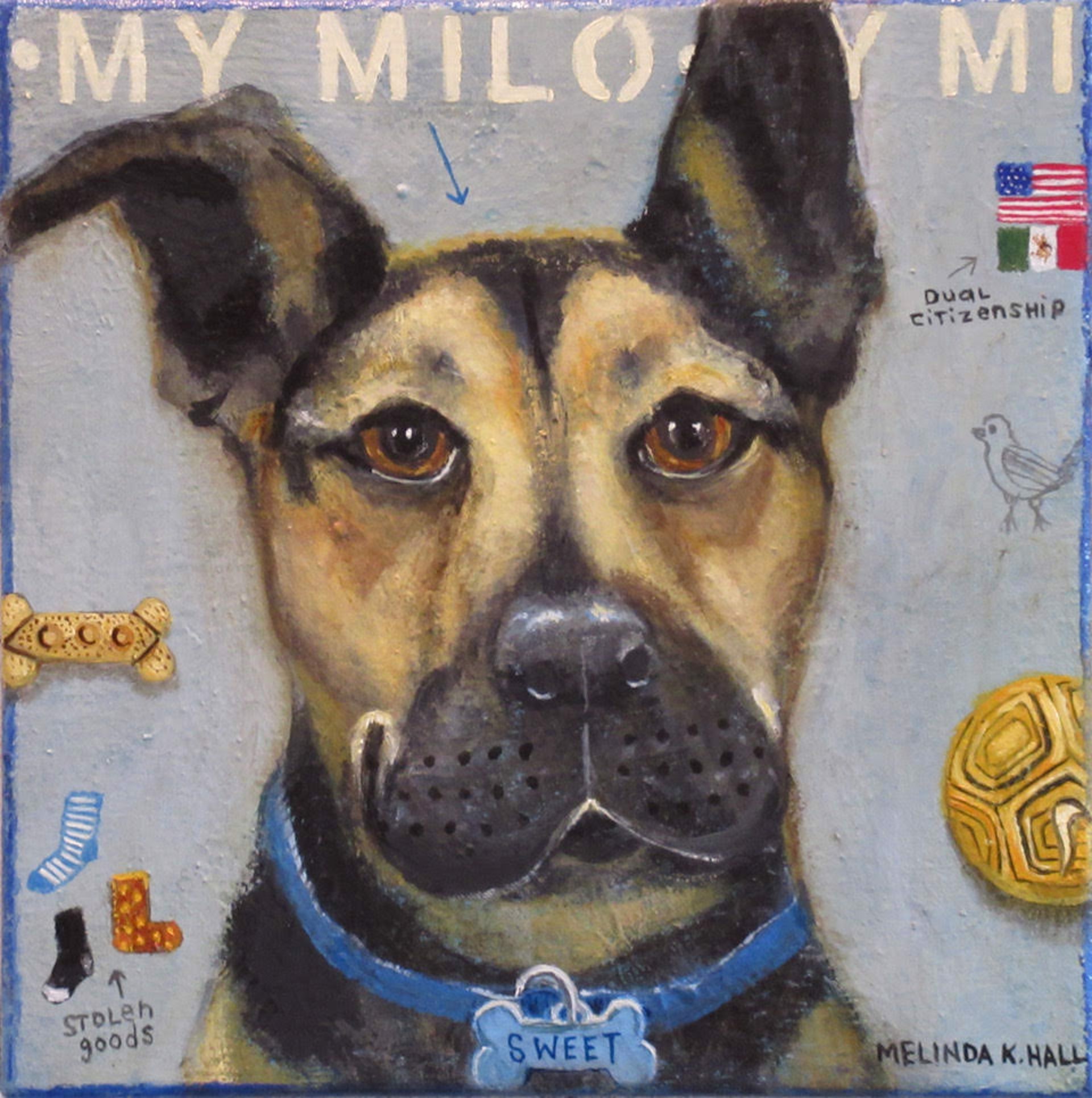 Milo, a commission by Melinda K. Hall